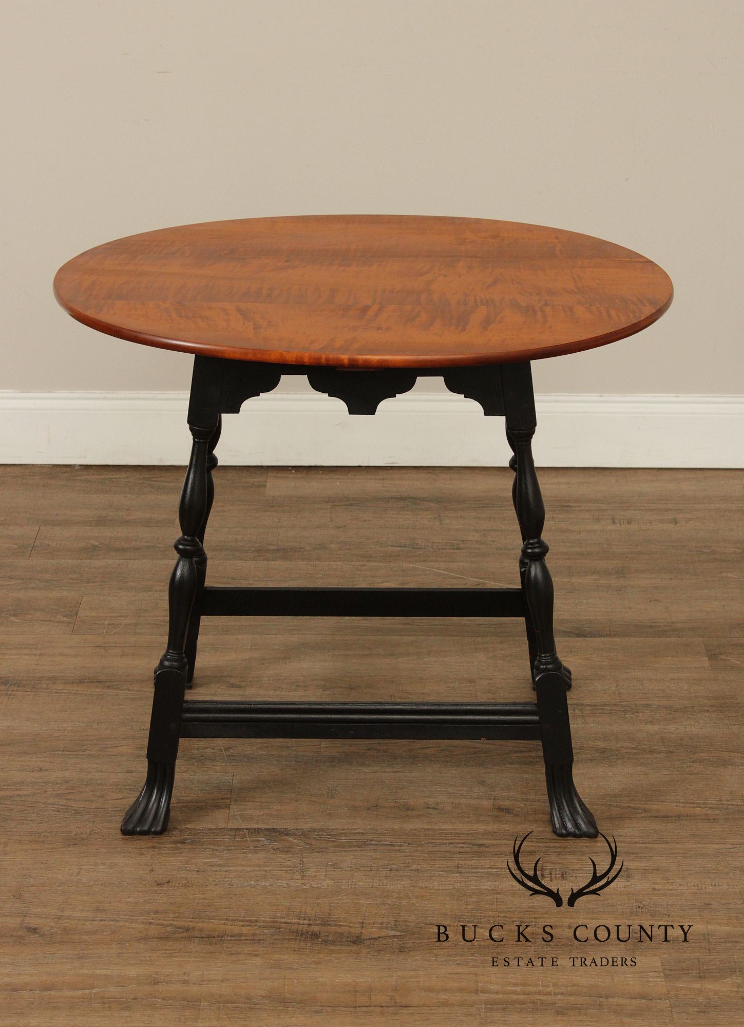 David LeFort Tiger Maple Tavern Table