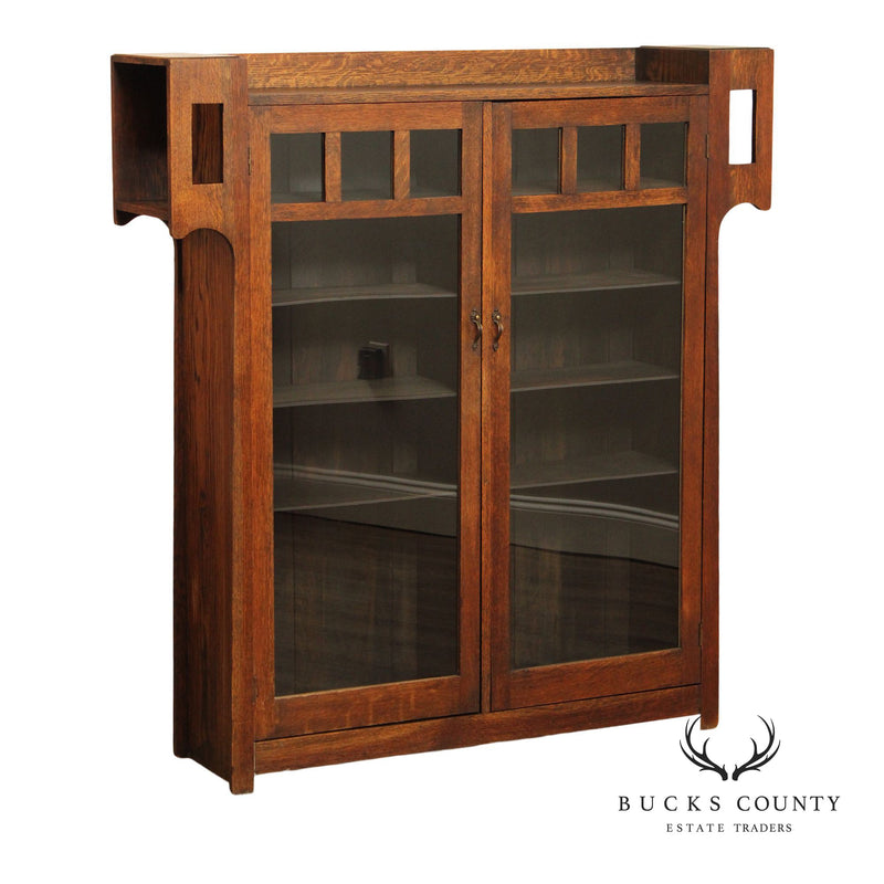 Grand Rapids Antique Mission Oak Bookcase