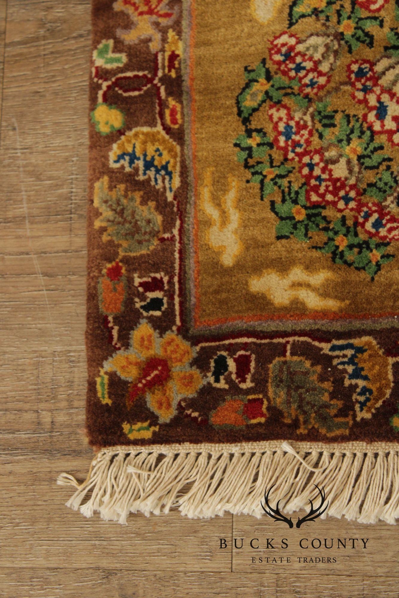 Arts & Crafts Style Wool Area Rug