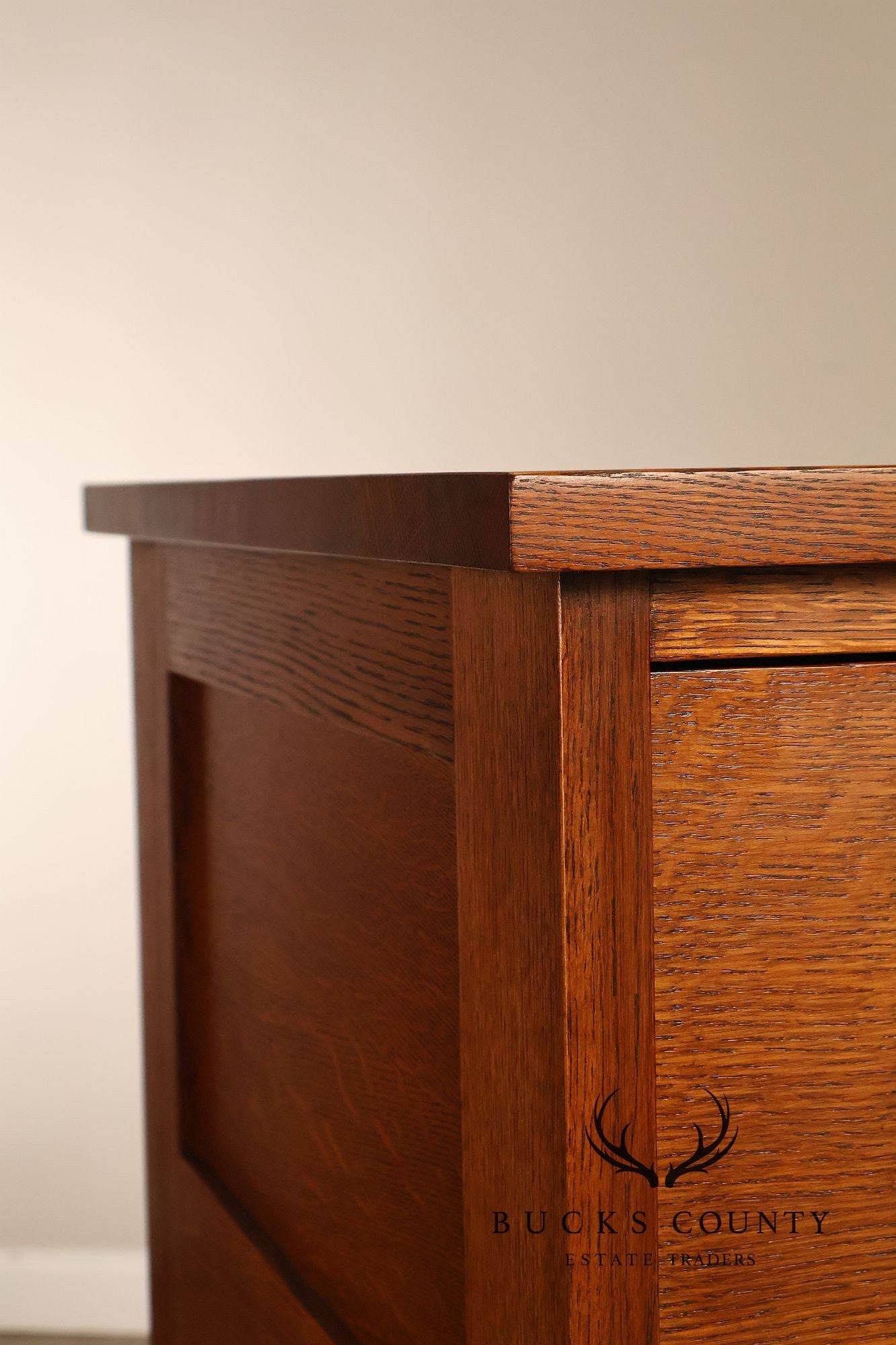 Stickley Mission Collection Oak Filing Cabinet