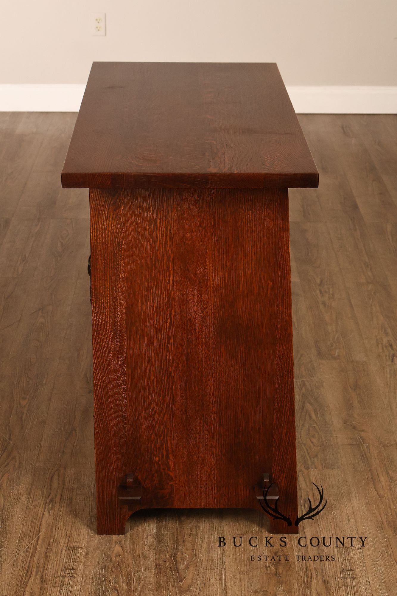 Stickley Roycroft Reissue Mission Oak Cellarette Cabinet