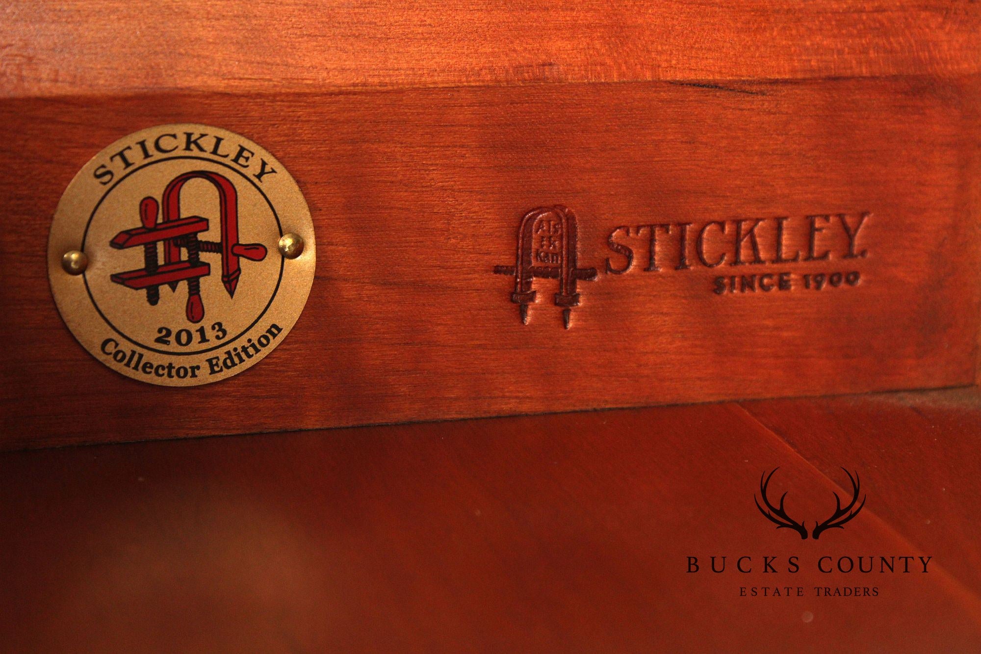 Stickley Mission Collection Cherry Wine Rack With Removable Serving Tray