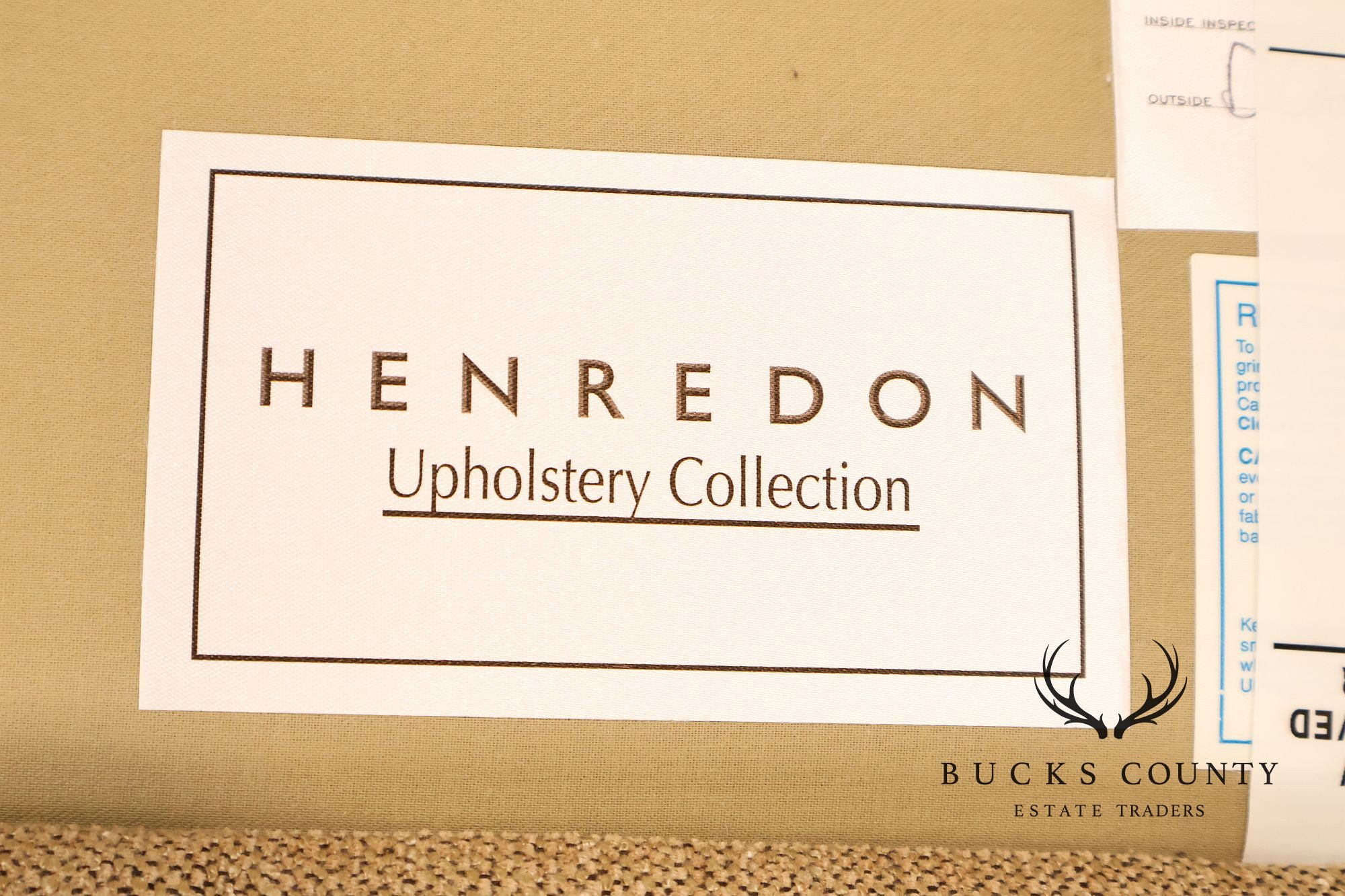 Henredon Upholstery Collection Three Cushion Sofa