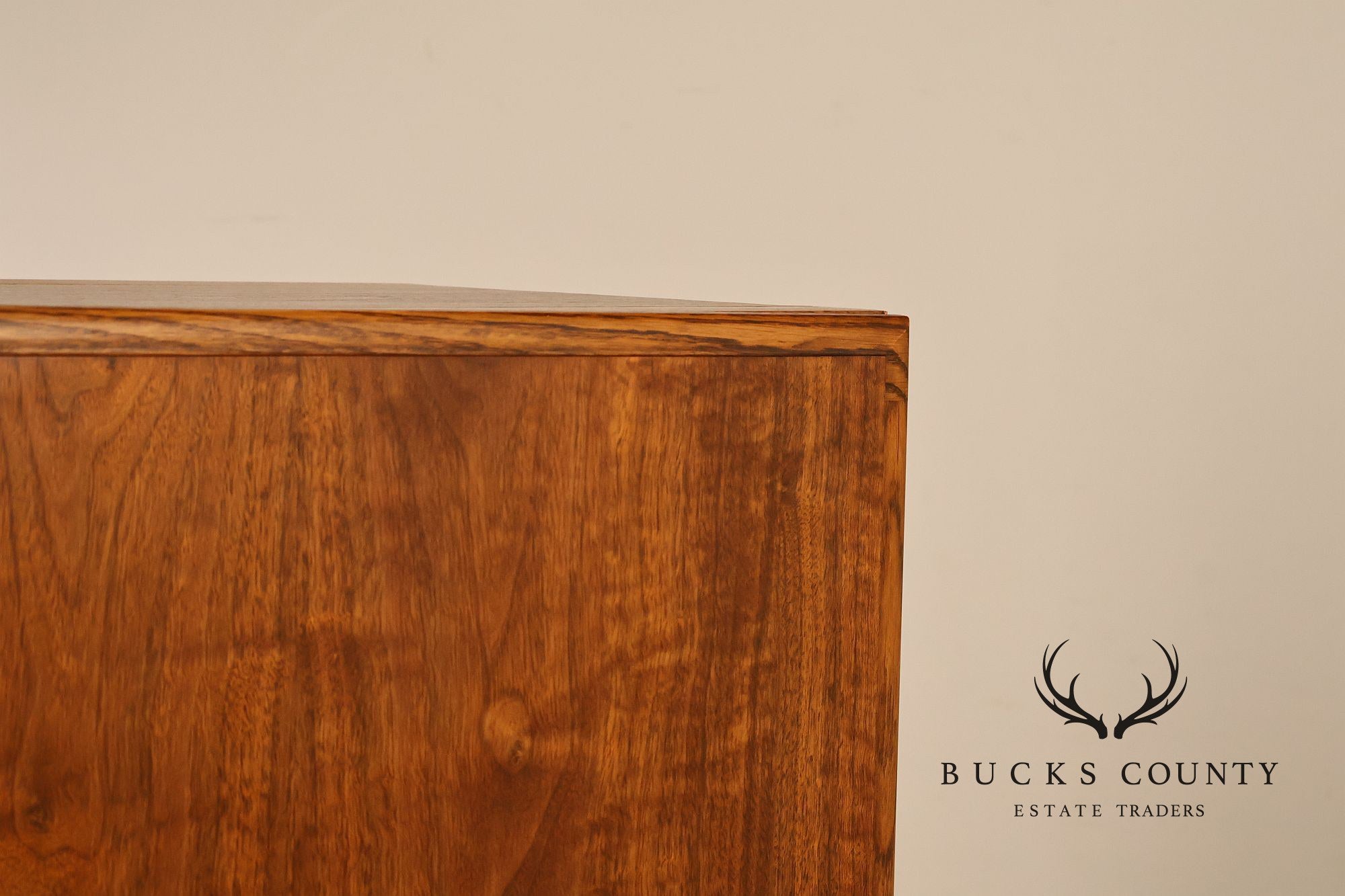 Lane Mid Century Modern Walnut Gentleman's Chest Armoire