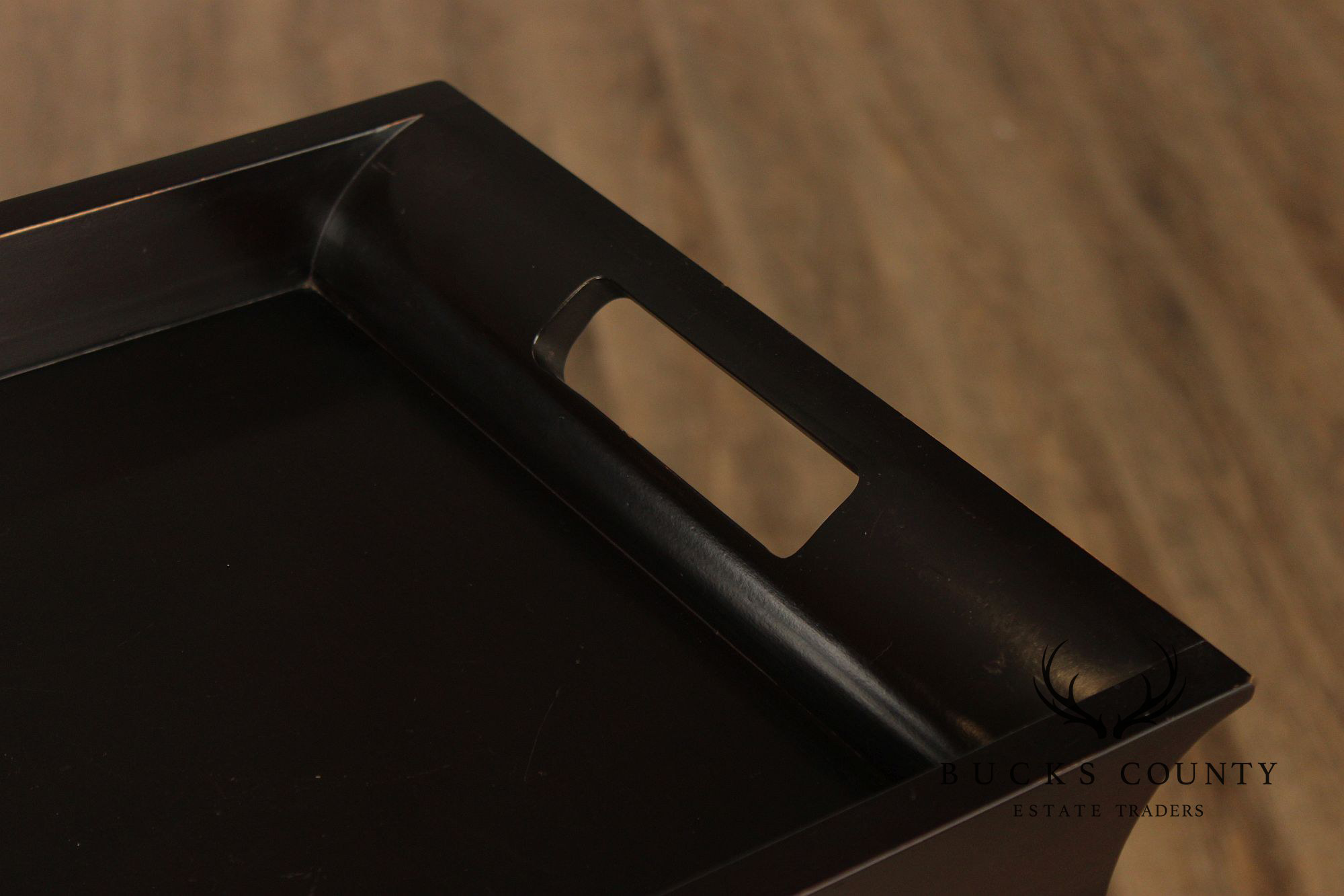 Baker Furniture Neoclassical Style Pair of Tray Top Bookcases