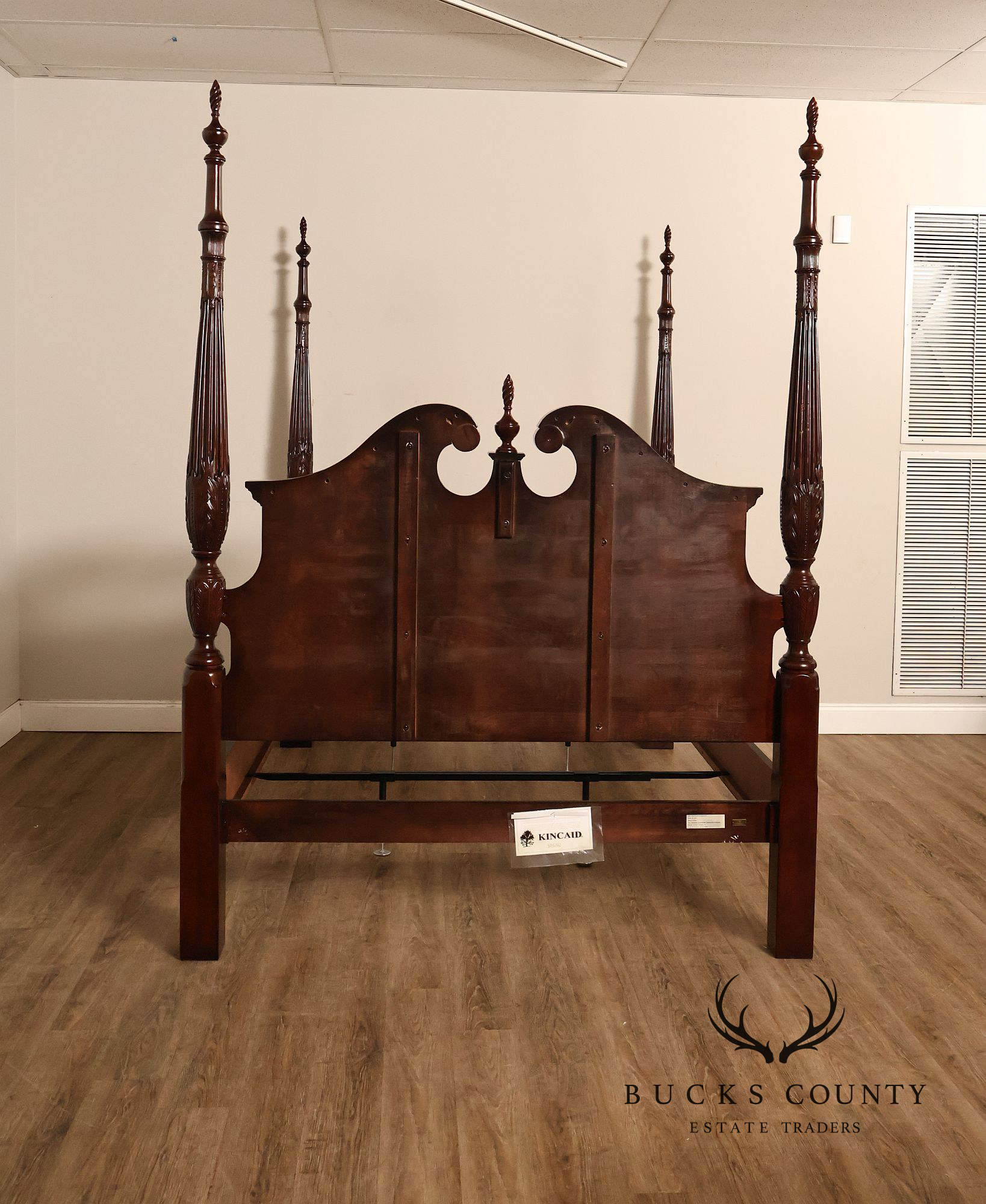 Kincaid Queen Size Cherry Poster Bed
