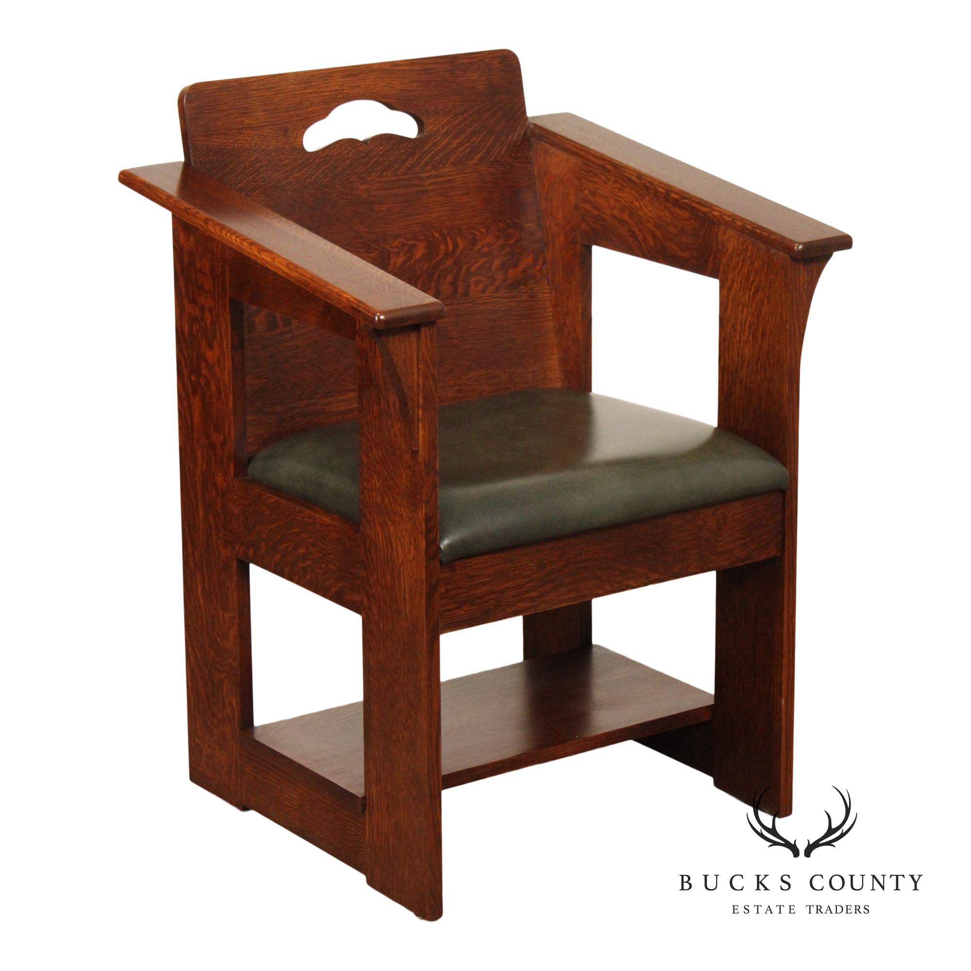 Stickley Mission Collection Oak Limbert Cafe Chair