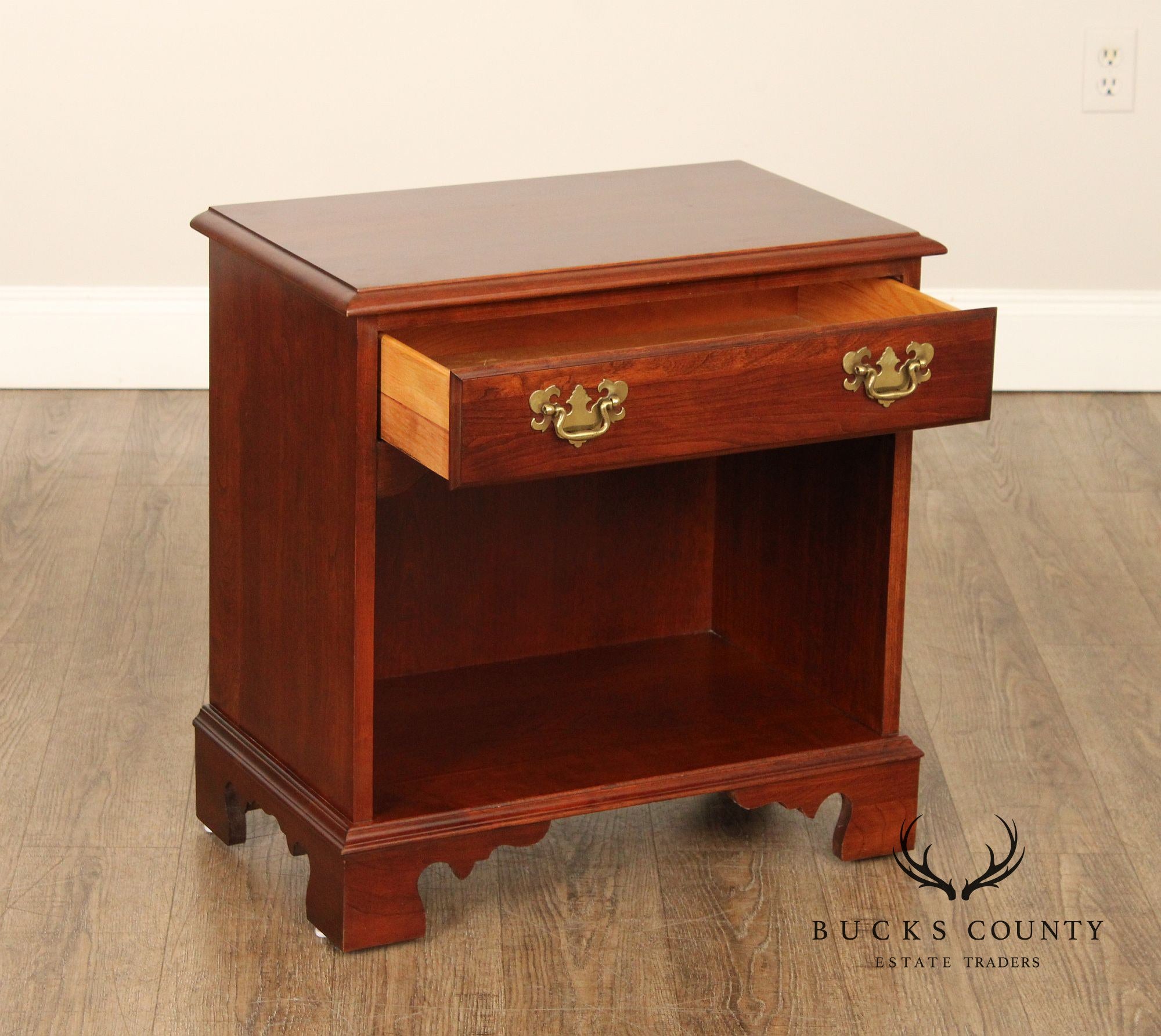 Pennsylvania House Chippendale Style Cherry Nightstand