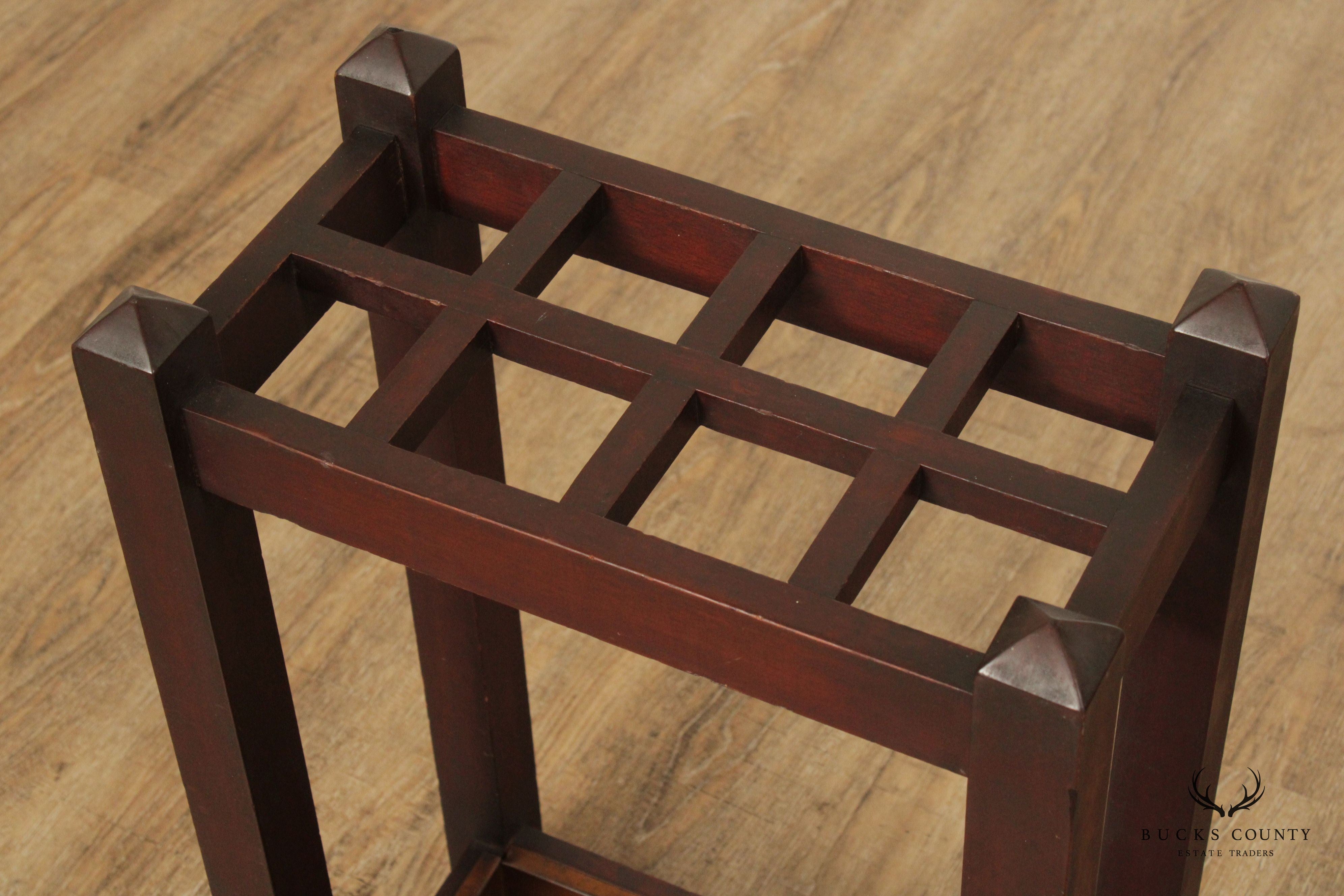Antique Mission Style Umbrella Stand
