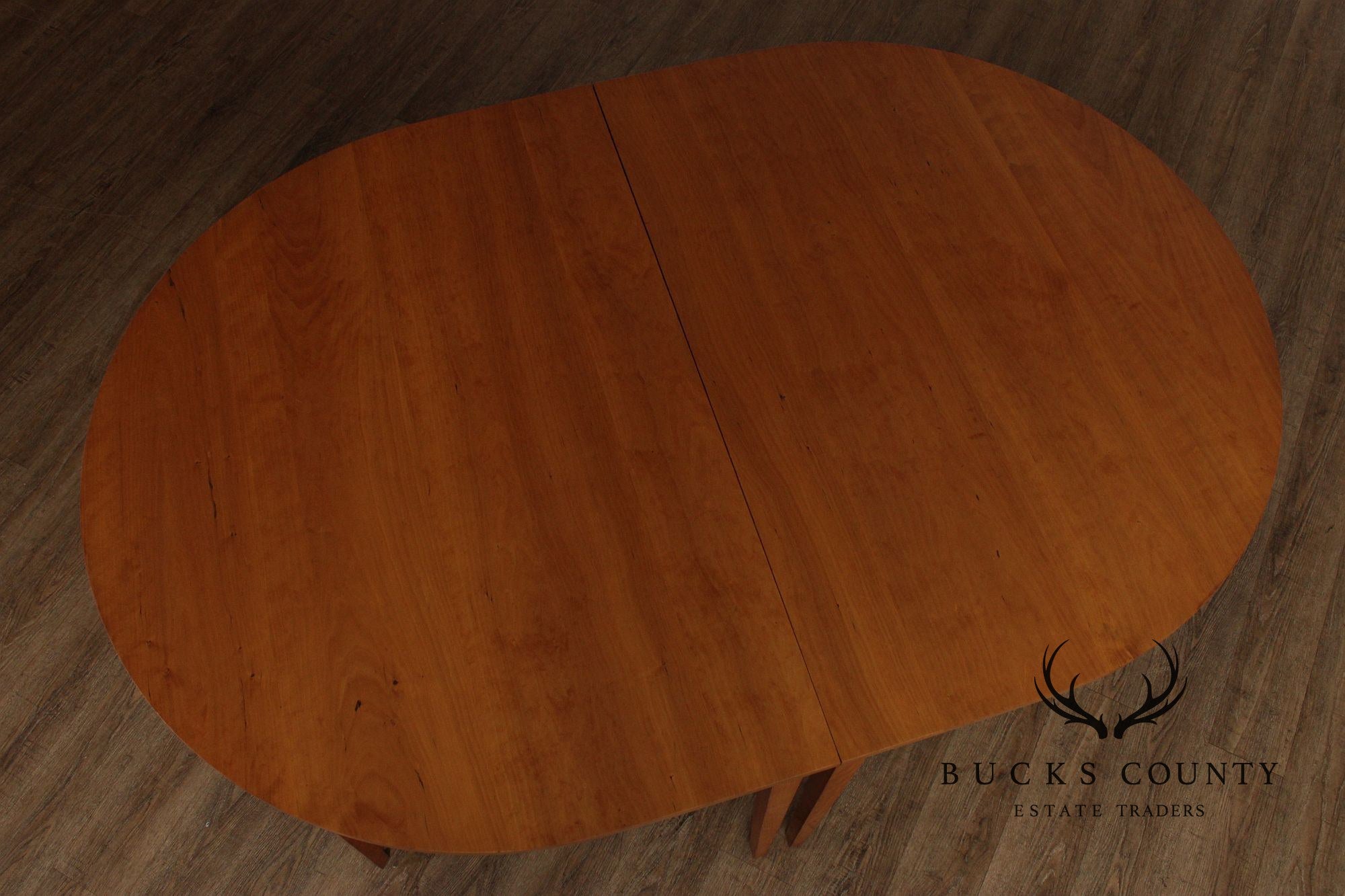 Thomas Moser Cherry Eight-Leg Oval Ring Extension Dining Table