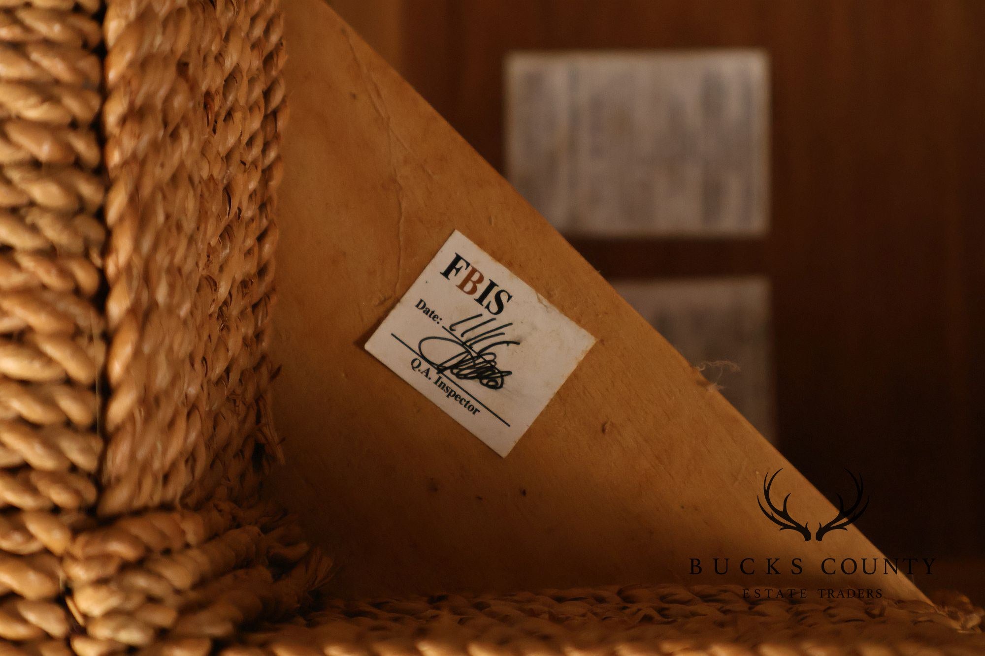 Lane Furniture Woven Rope Bench