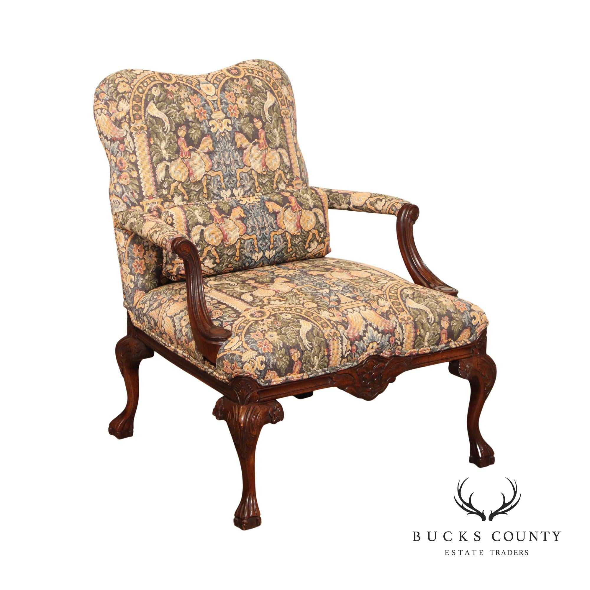 Woodmark Originals Georgian Style Mahogany Armchair