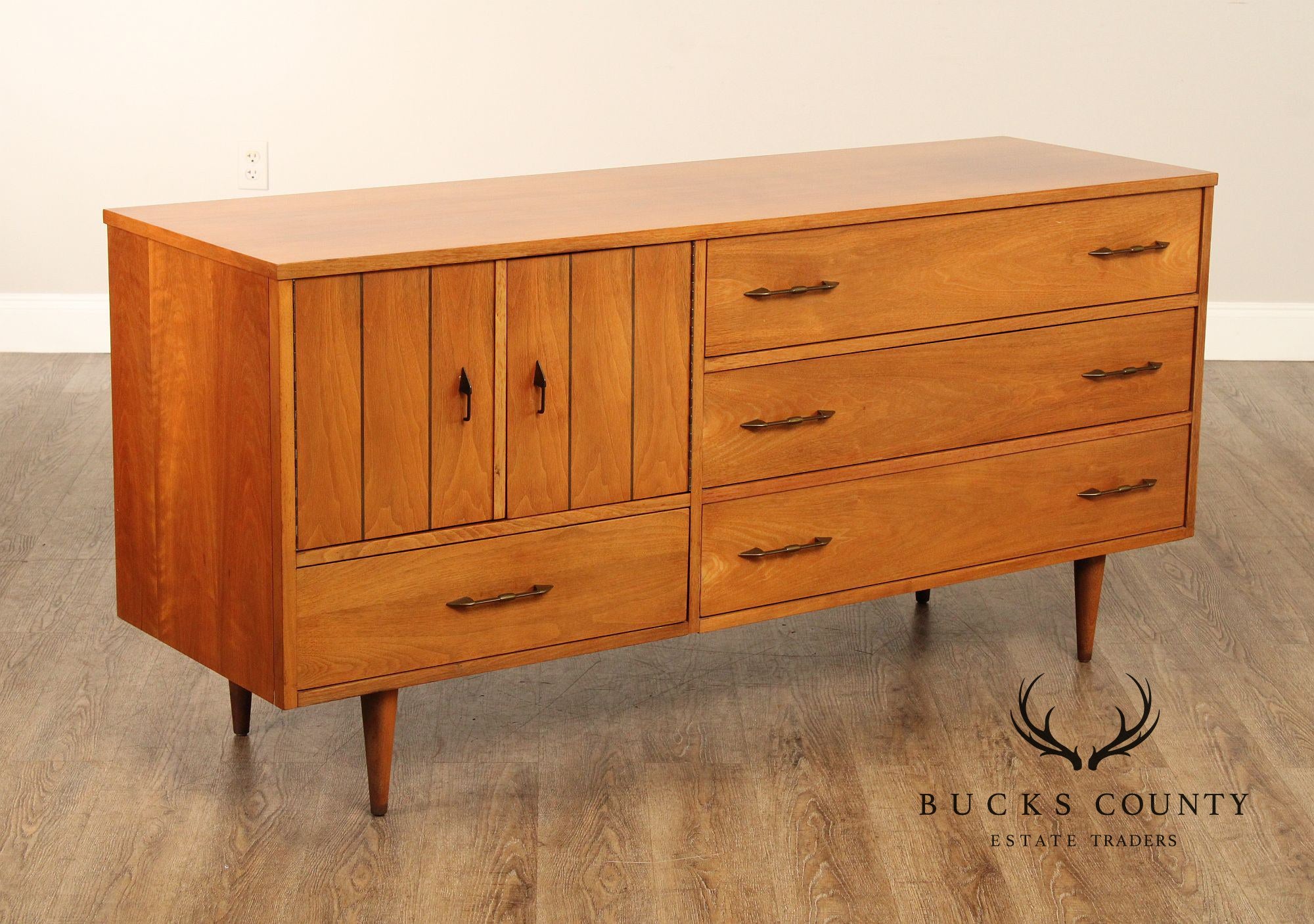 Mid Century Modern Walnut Sideboard