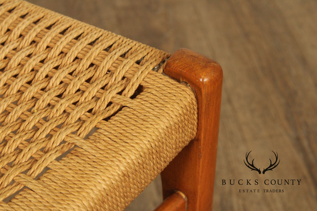 Swedish Modern Pair of Teak Dining Chairs