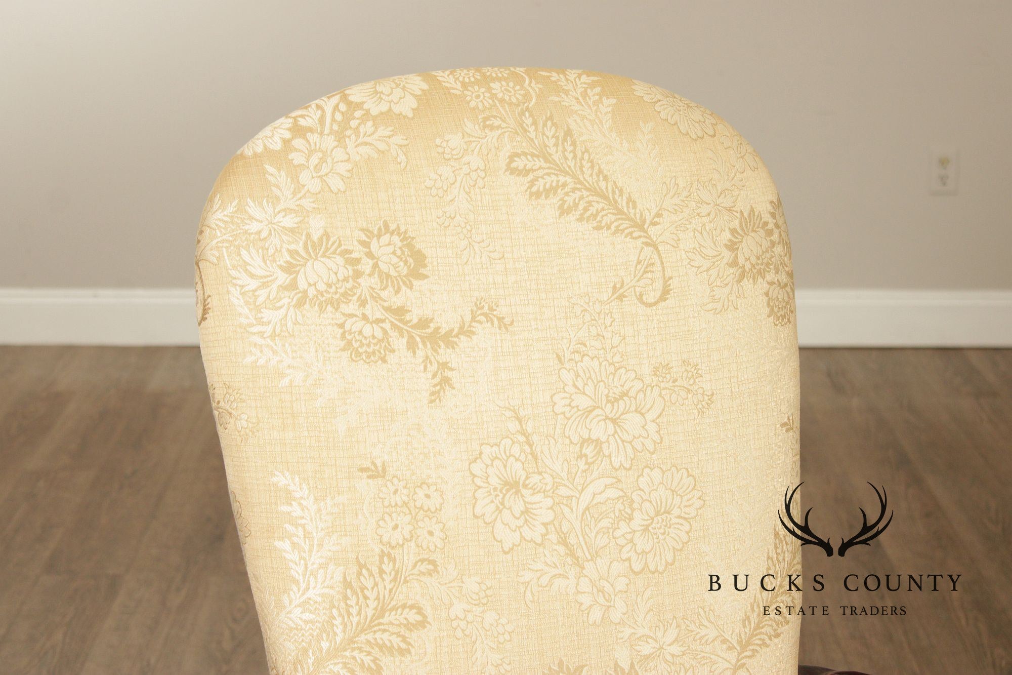 Century Furniture Georgian Style Pair of Mahogany Armchairs