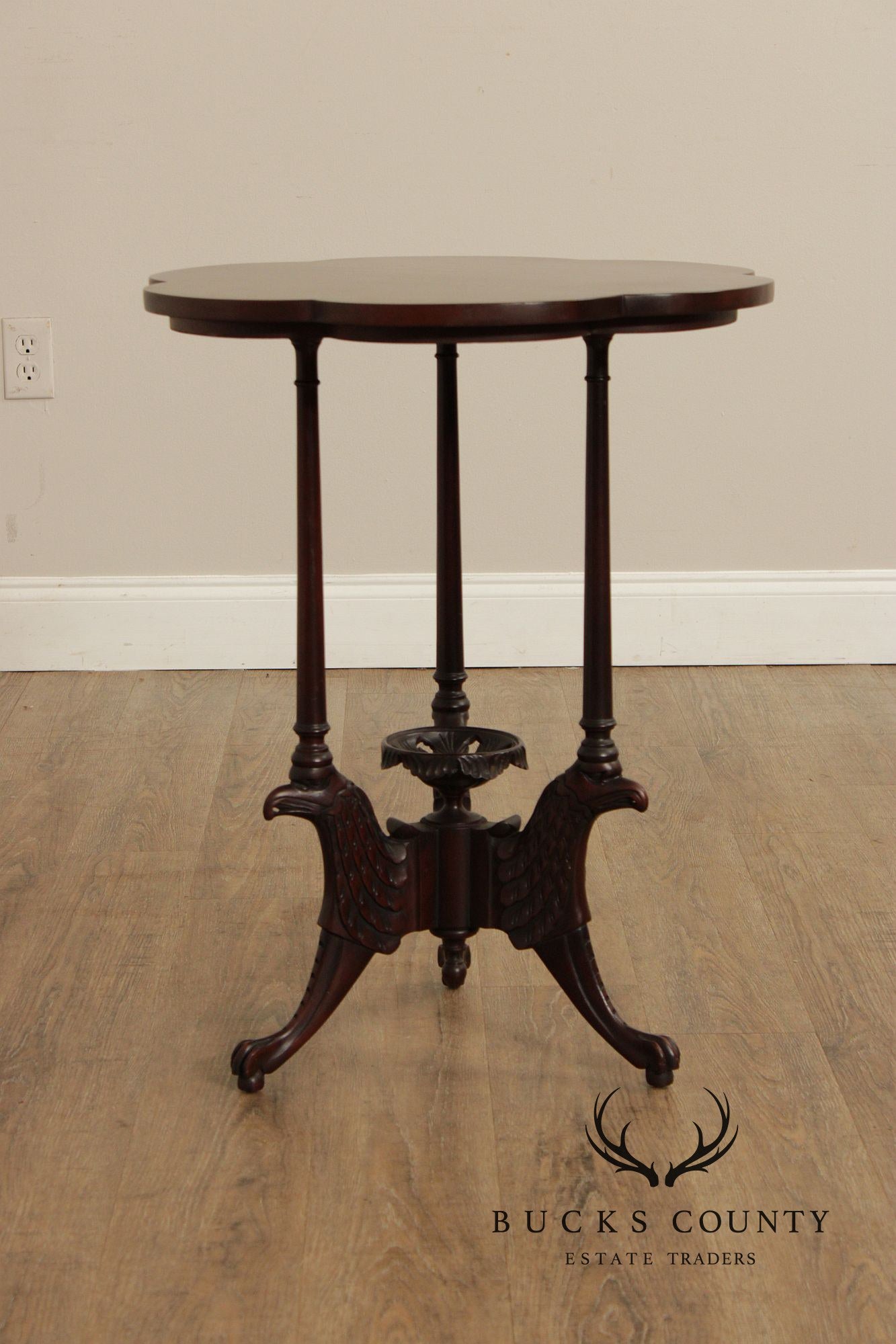 Irwin Federal Style Mahogany Occasional Table