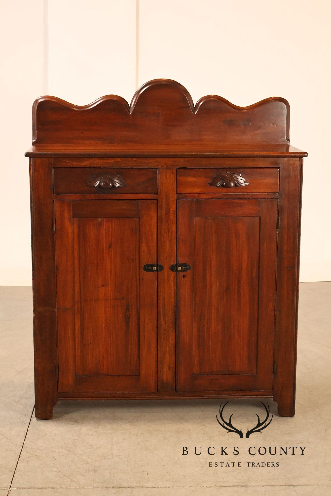 19th Century American Country Pine Jelly Cupboard