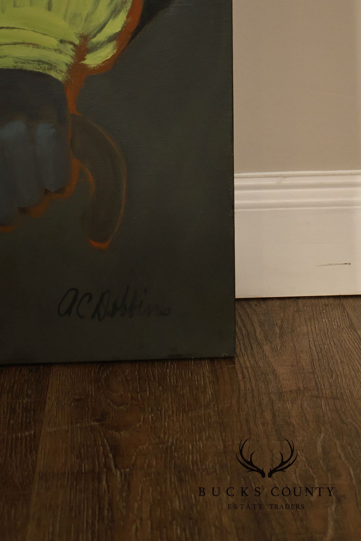 Anne Cooper Dobbins Oil Painting, 'Mr. Pfeiffer'