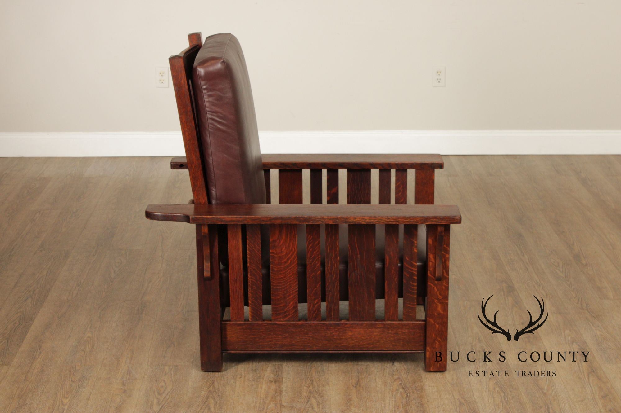 Paine Furniture Co. Antique Mission Oak Morris Chair