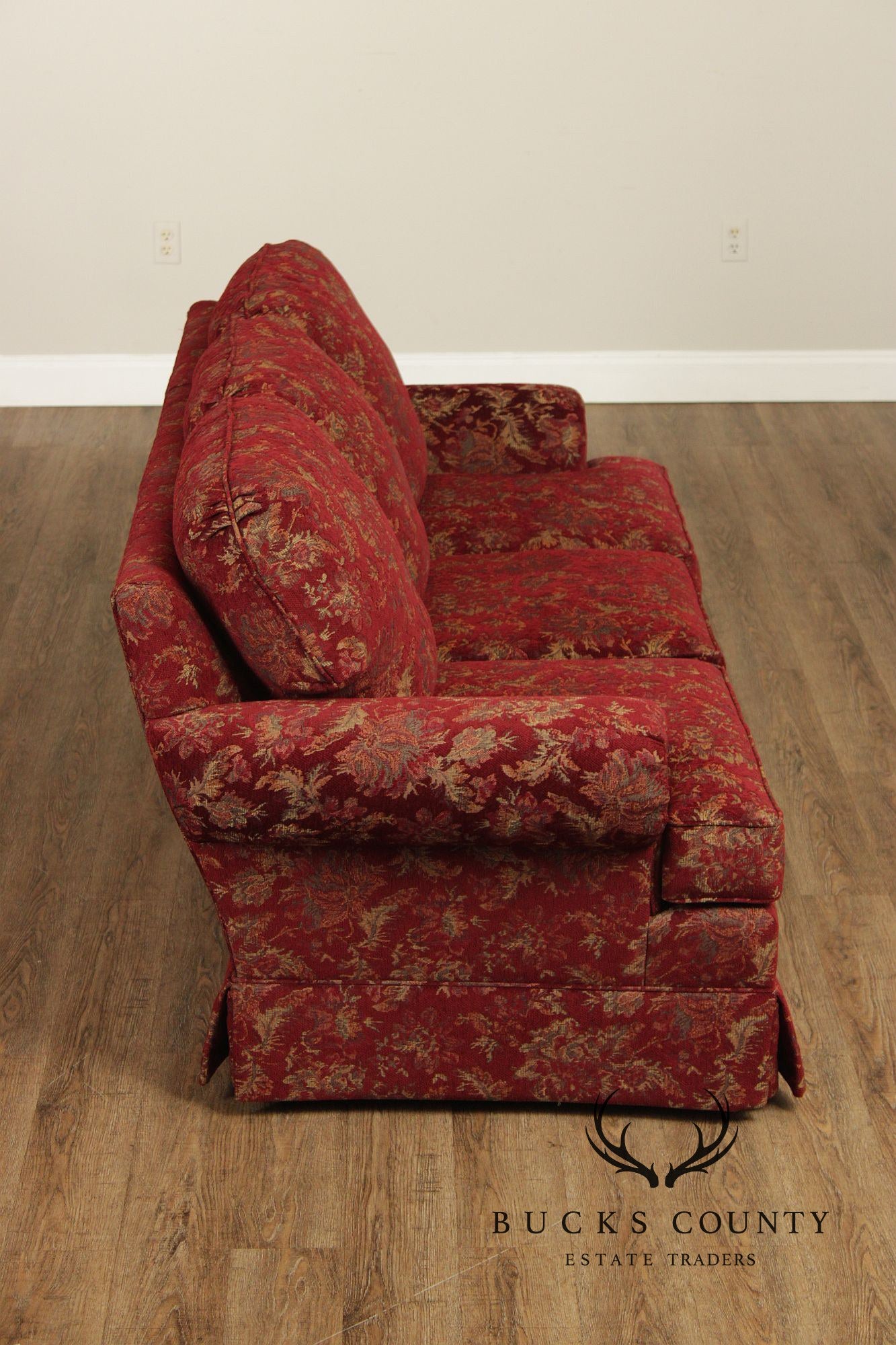 Pennsylvania House Three-Seat Floral Sofa