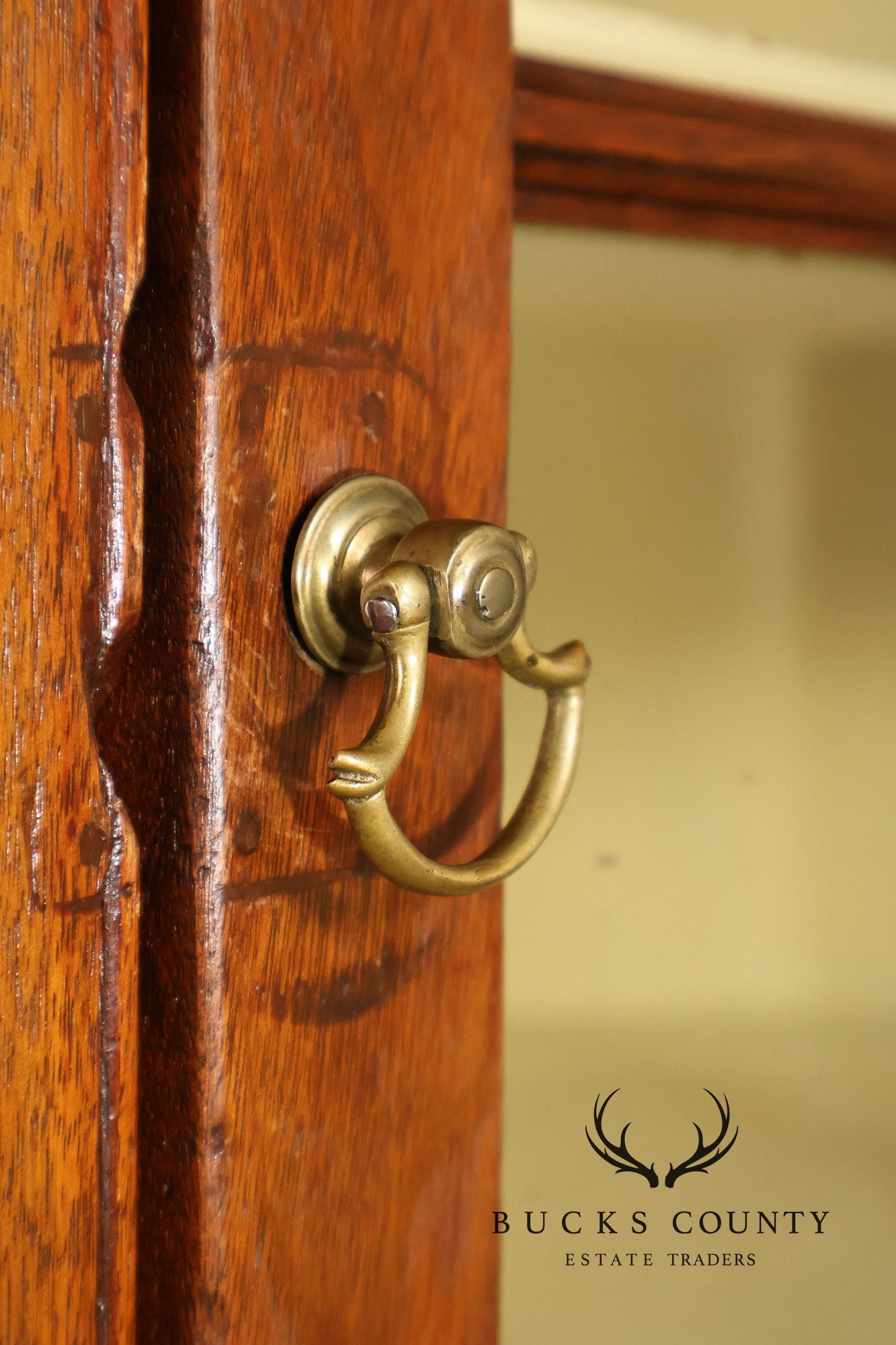 Antique American Walnut Corner Cabinet