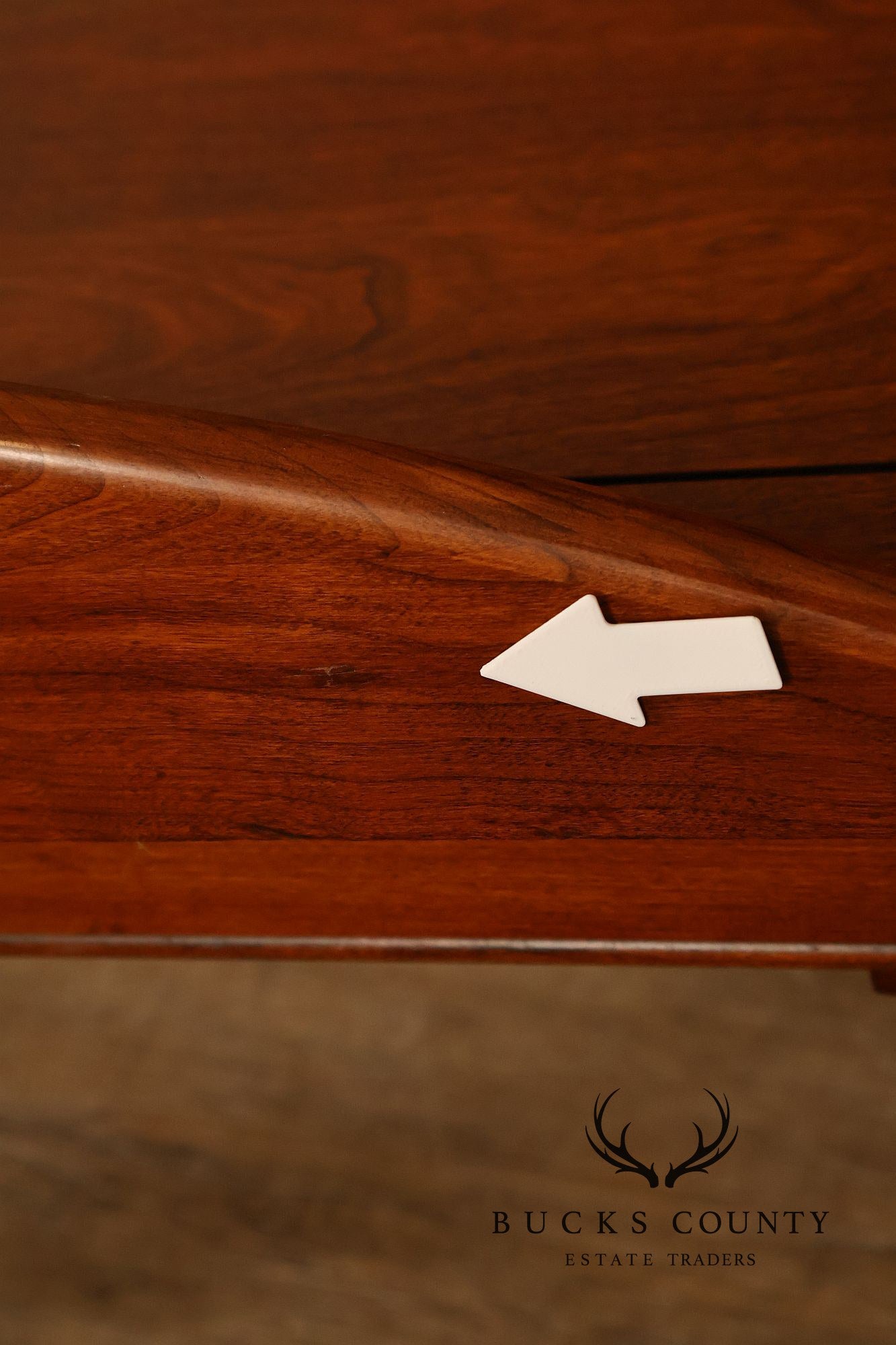 Chippendale Style Cherry Butler's Tray Coffee Table