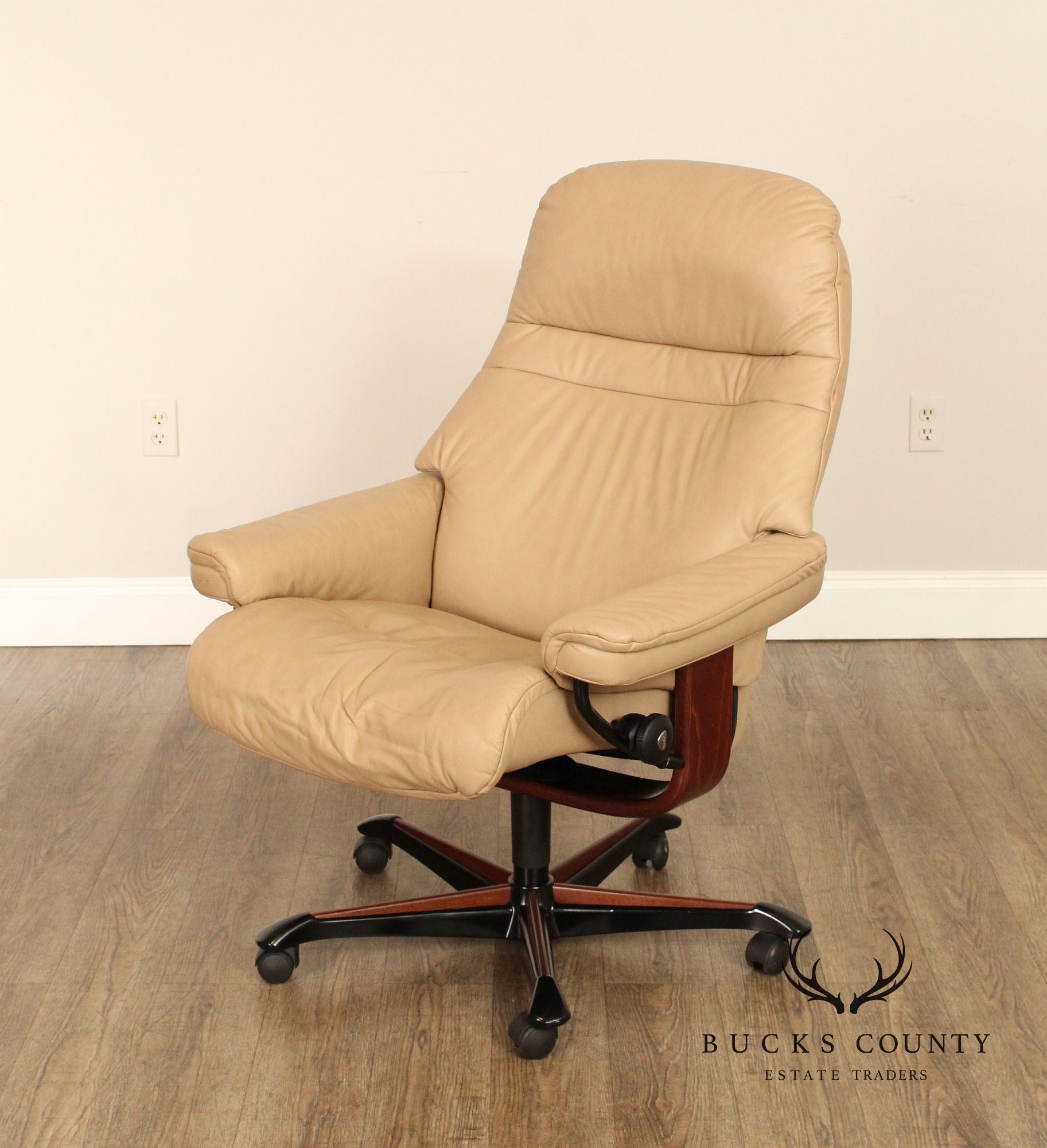 Ekornes Stressless 'Sunrise' Leather Executive Office Chair