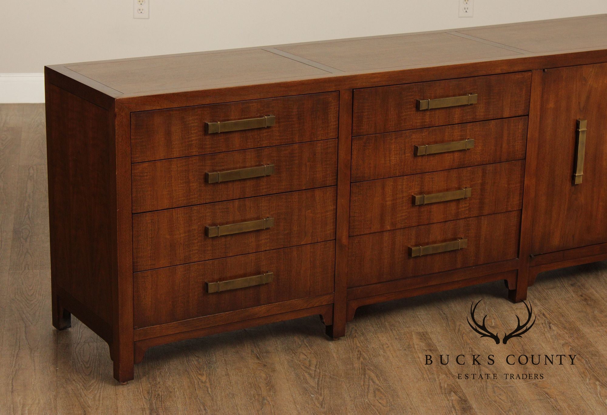 Heritage Mid Century Modern Long Dresser