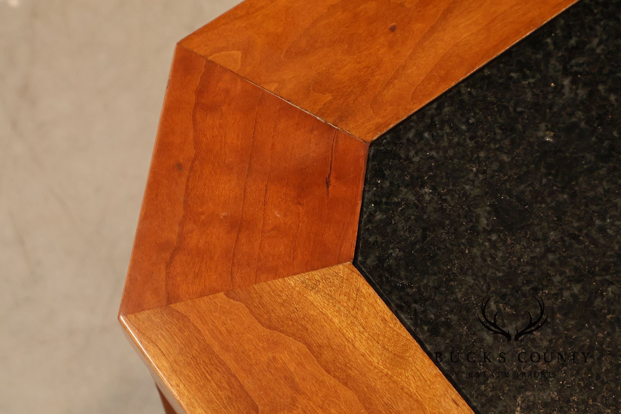 Stickley 21st Century Collection Granite Top Cherry Coffee Table