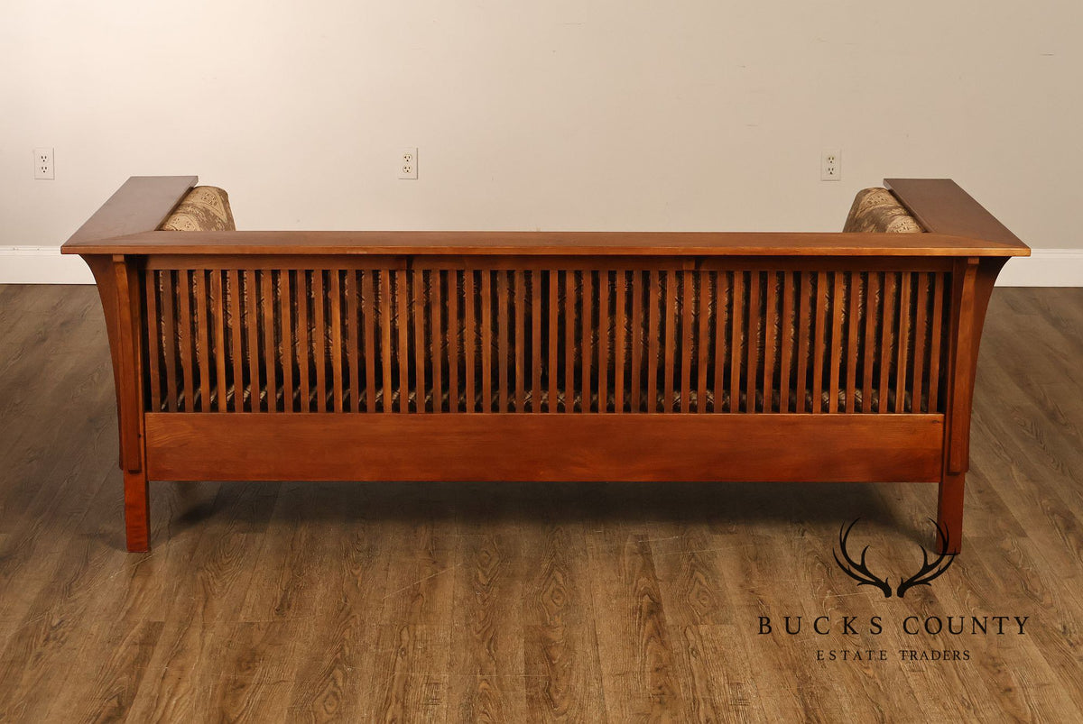 Stickley Mission Collection Cherry Prairie Settle