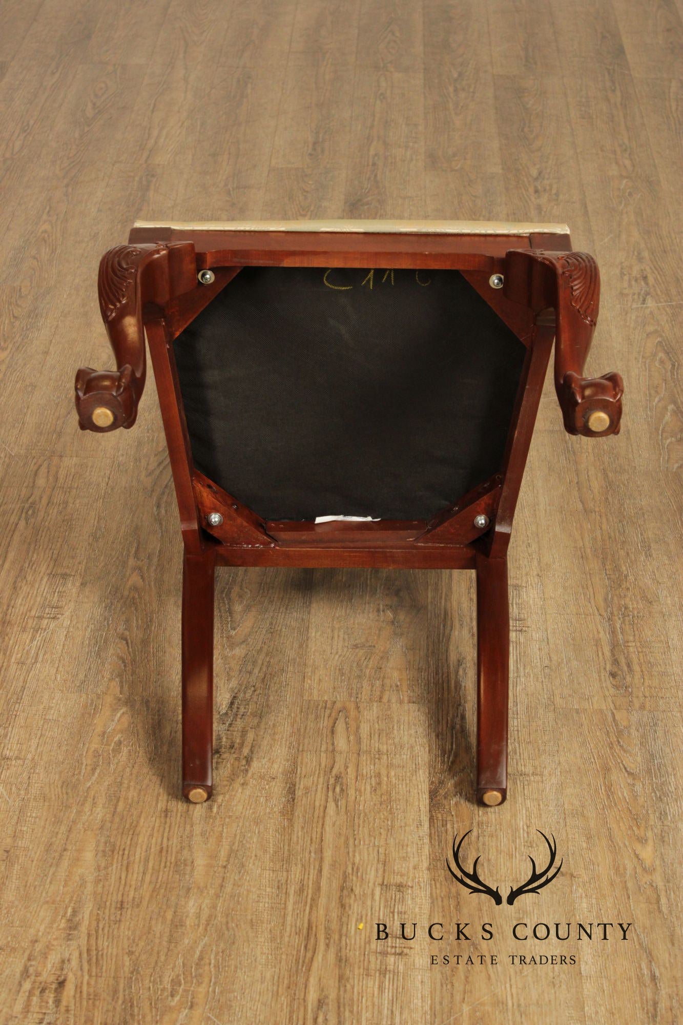 Ethan Allen 18th Century Mahogany Collection Set Of  8 Chippendale Style Dining Chairs