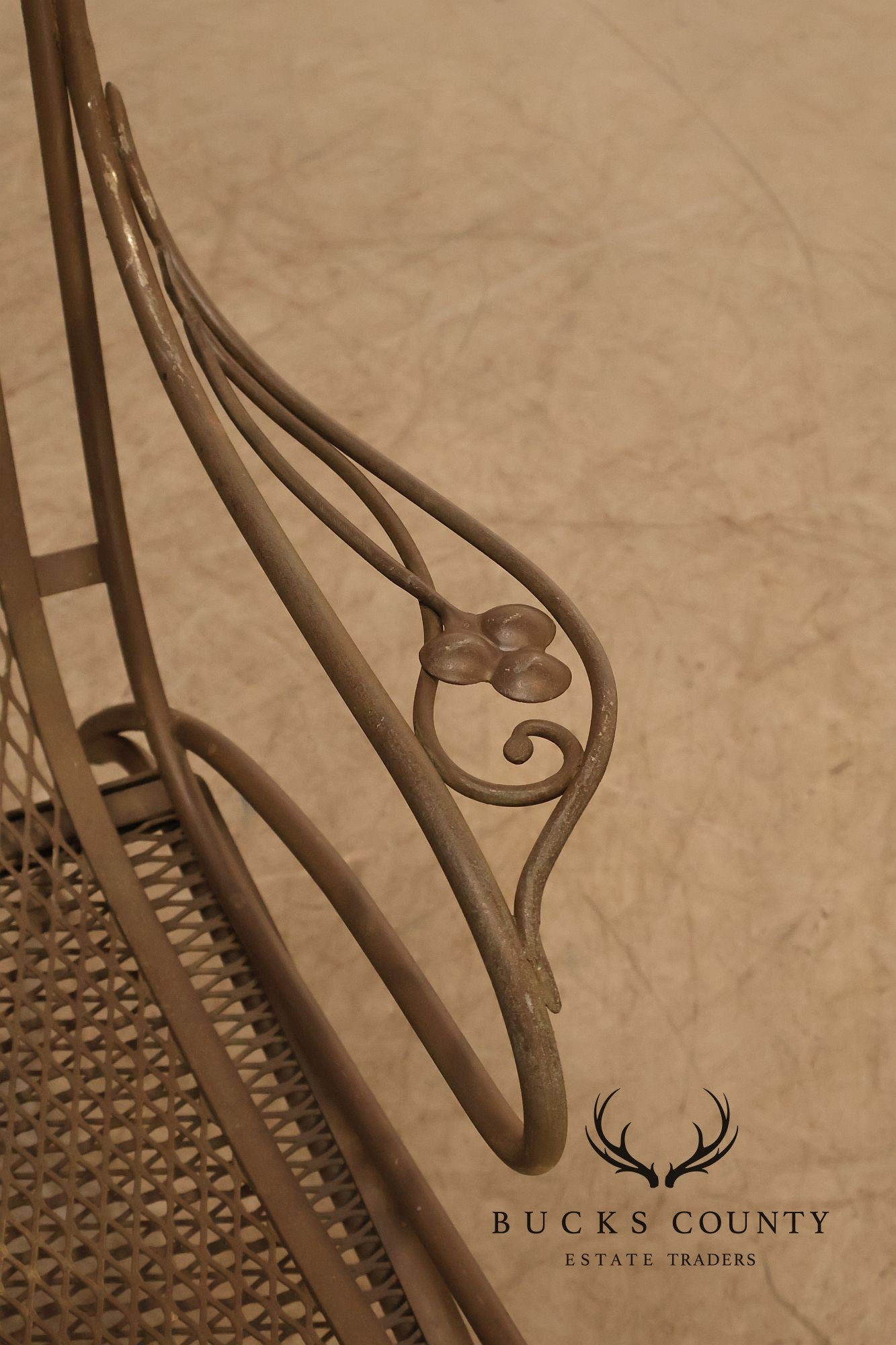 Vintage Salterini Wrought Iron 6 Piece Patio Set