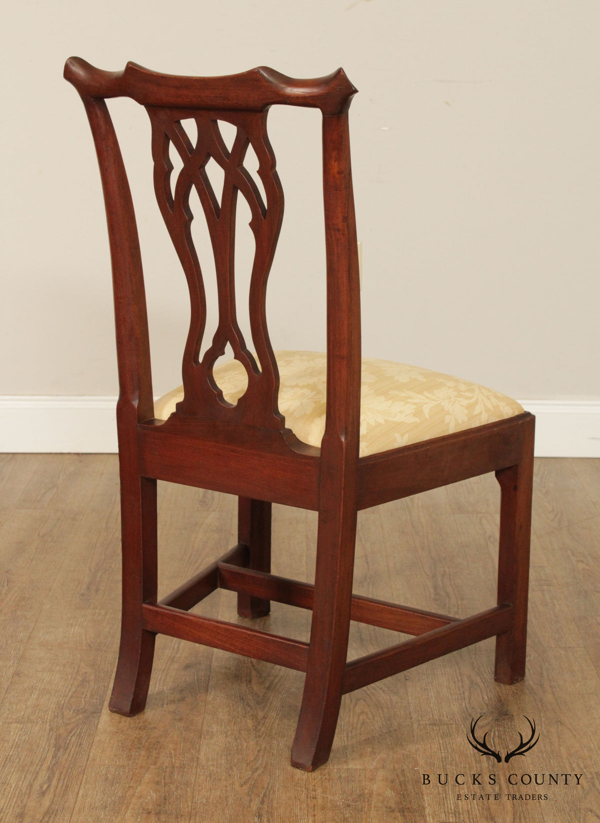 Antique Chippendale Style Cherry Side Chair