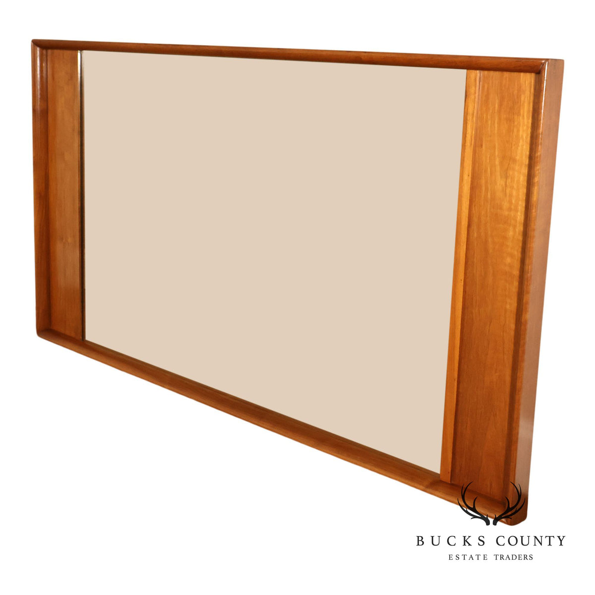 Mid Century Modern Walnut Dresser Mirror