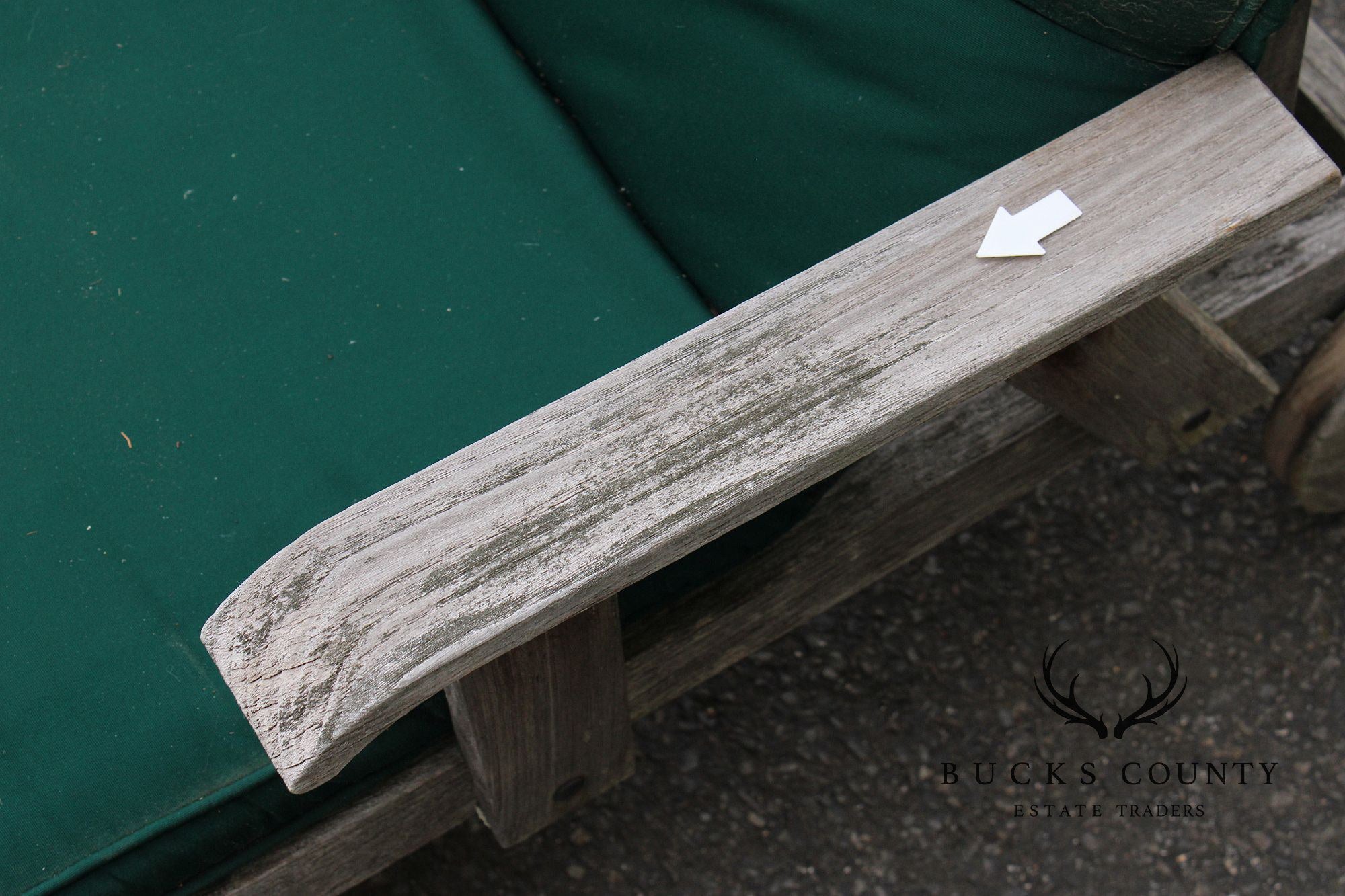 Gloster Pair of Teak Outdoor Patio Chaise Lounge Chairs