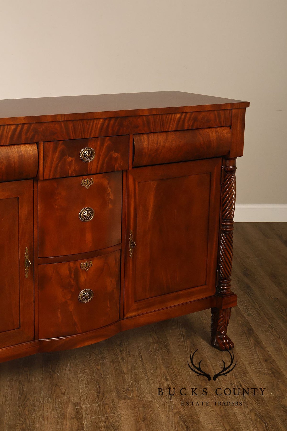 Hickory Chair William E. Poole Collection Mahogany Sideboard