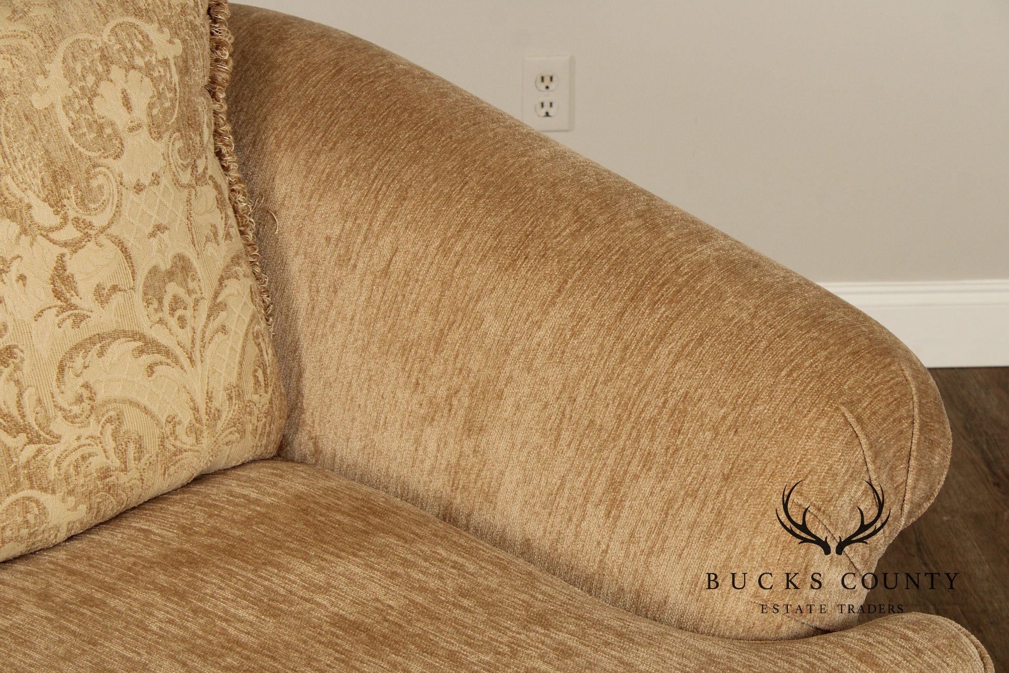 Custom Quality Traditional Upholstered Sofa