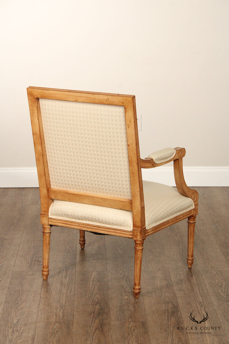 Trouvailles Furniture Inc. French Louis XVI Style Armchair