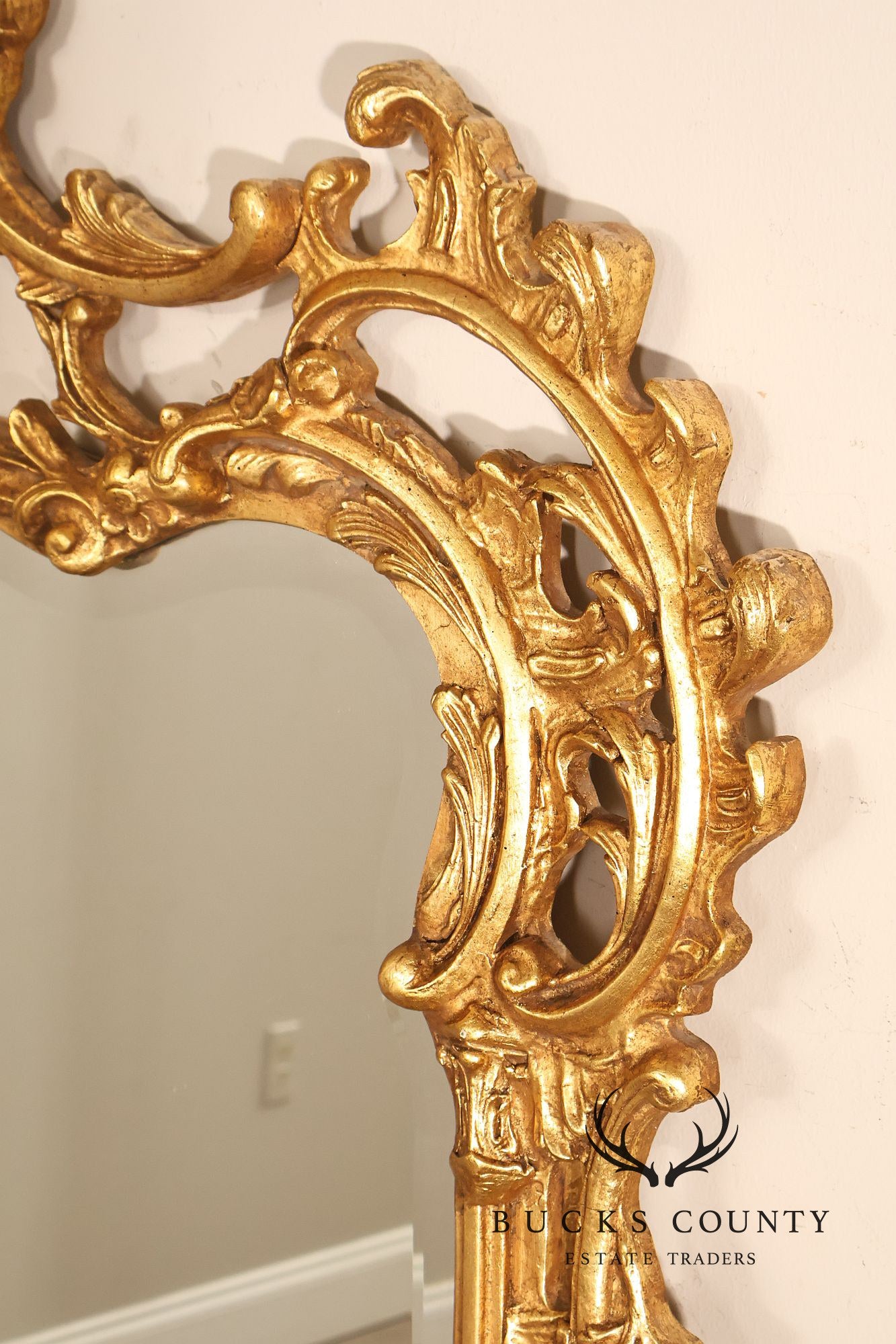 Friedman Brothers Large Giltwood Wall Mirror