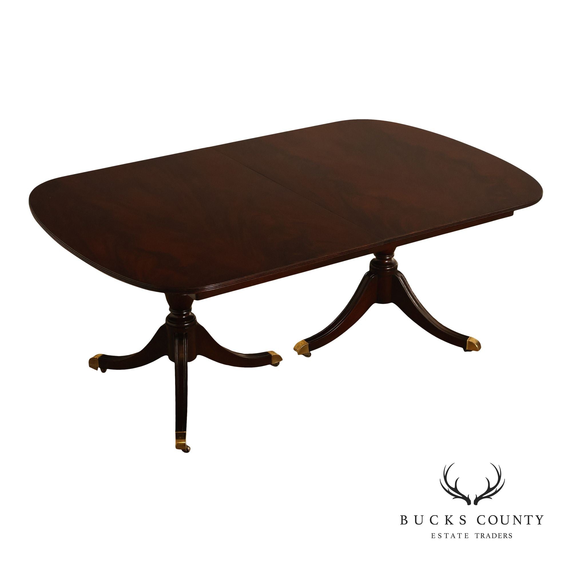 Kindel Double Pedestal Mahogany Dining table