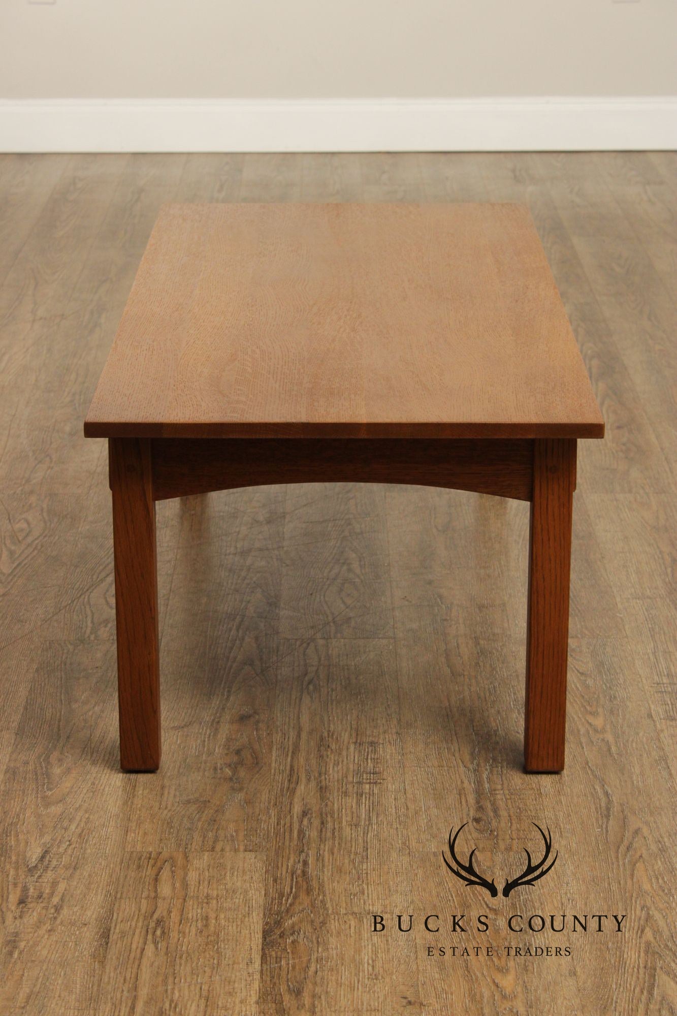 Stickley Mission Collection Oak Coffee Table