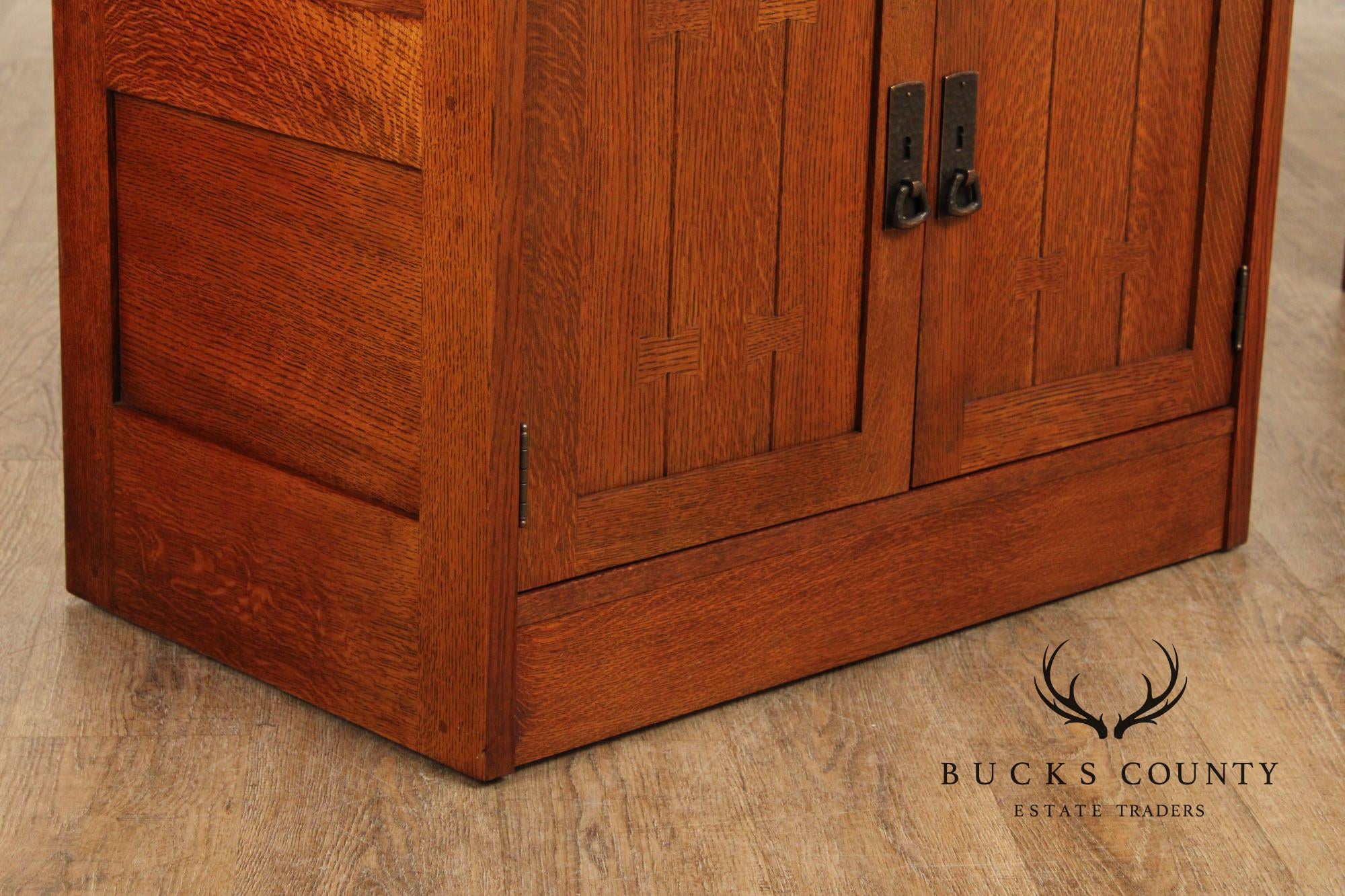 Stickley Mission Collection Oak Long File Desk Credenza