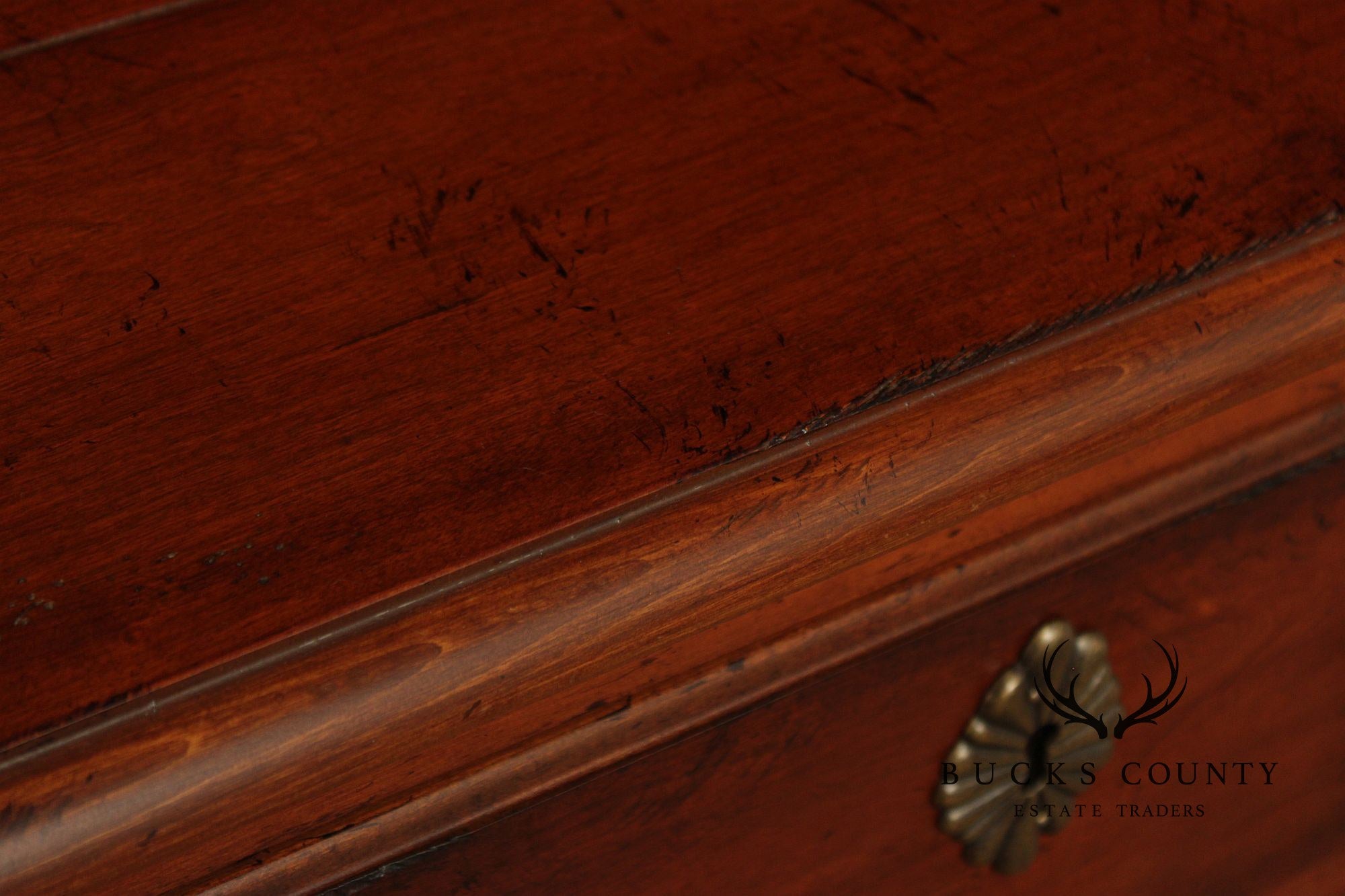 Hickory White French Country Style Cherry Sideboard