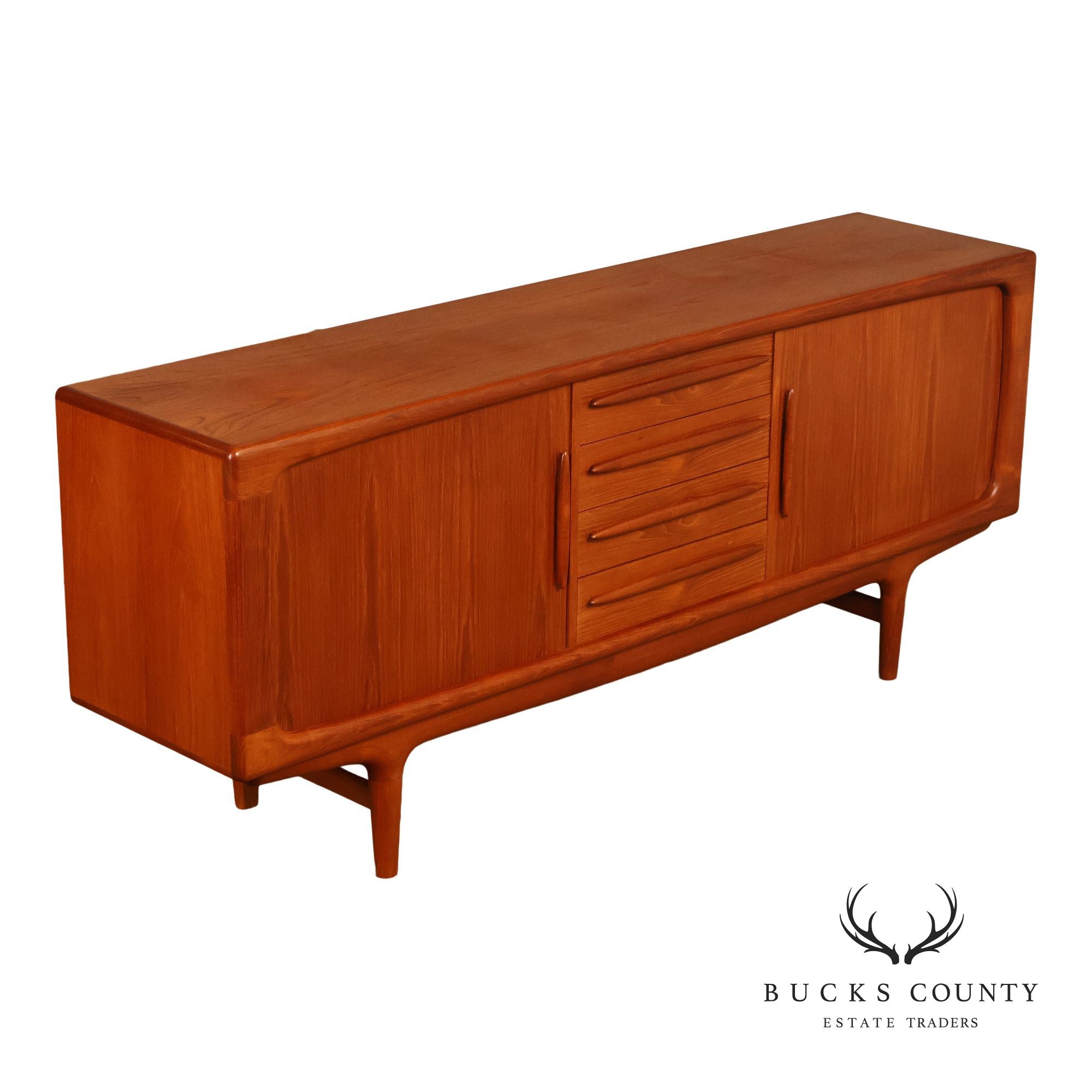 Falster Danish Modern Teak Credenza