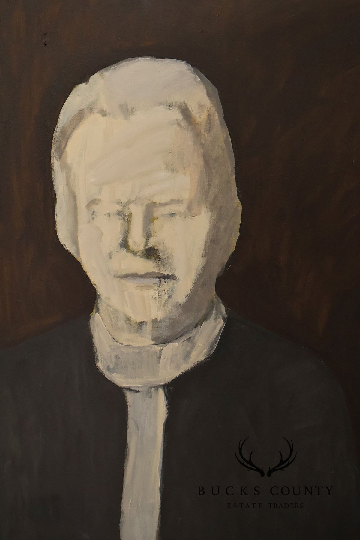 Anne Cooper Dobbins Oil Painting, 'Husband and Wife 2'