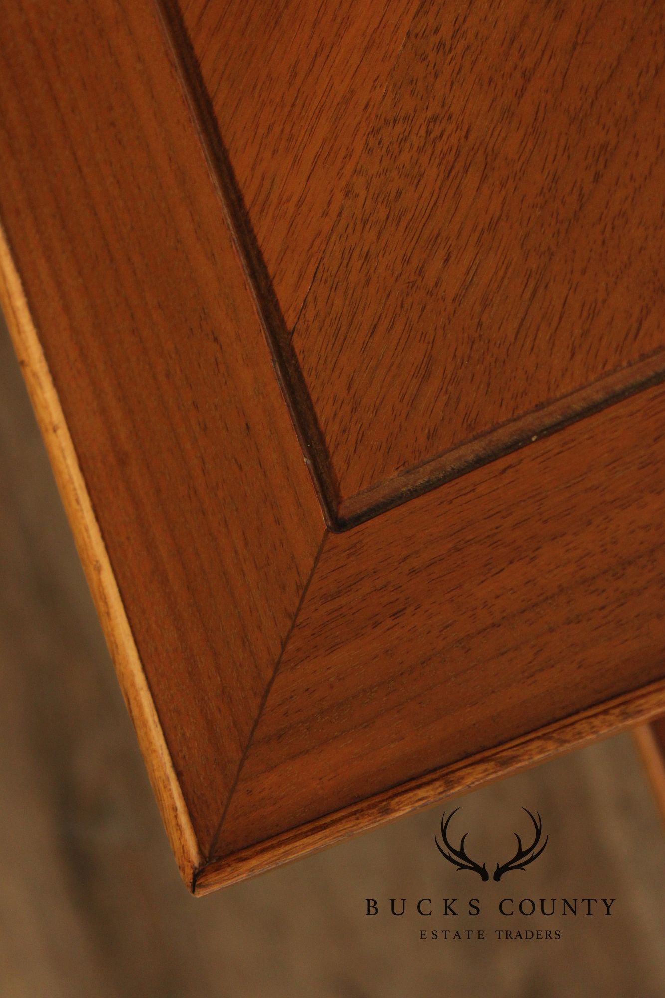 Lane Copenhagen Mid-Century Modern Two-Tier Corner Table