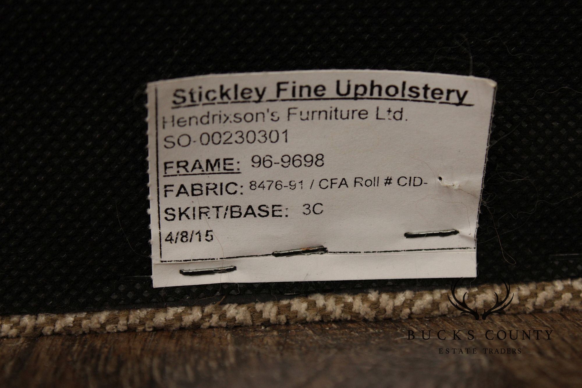 Stickley Traditional Upholstered Sofa