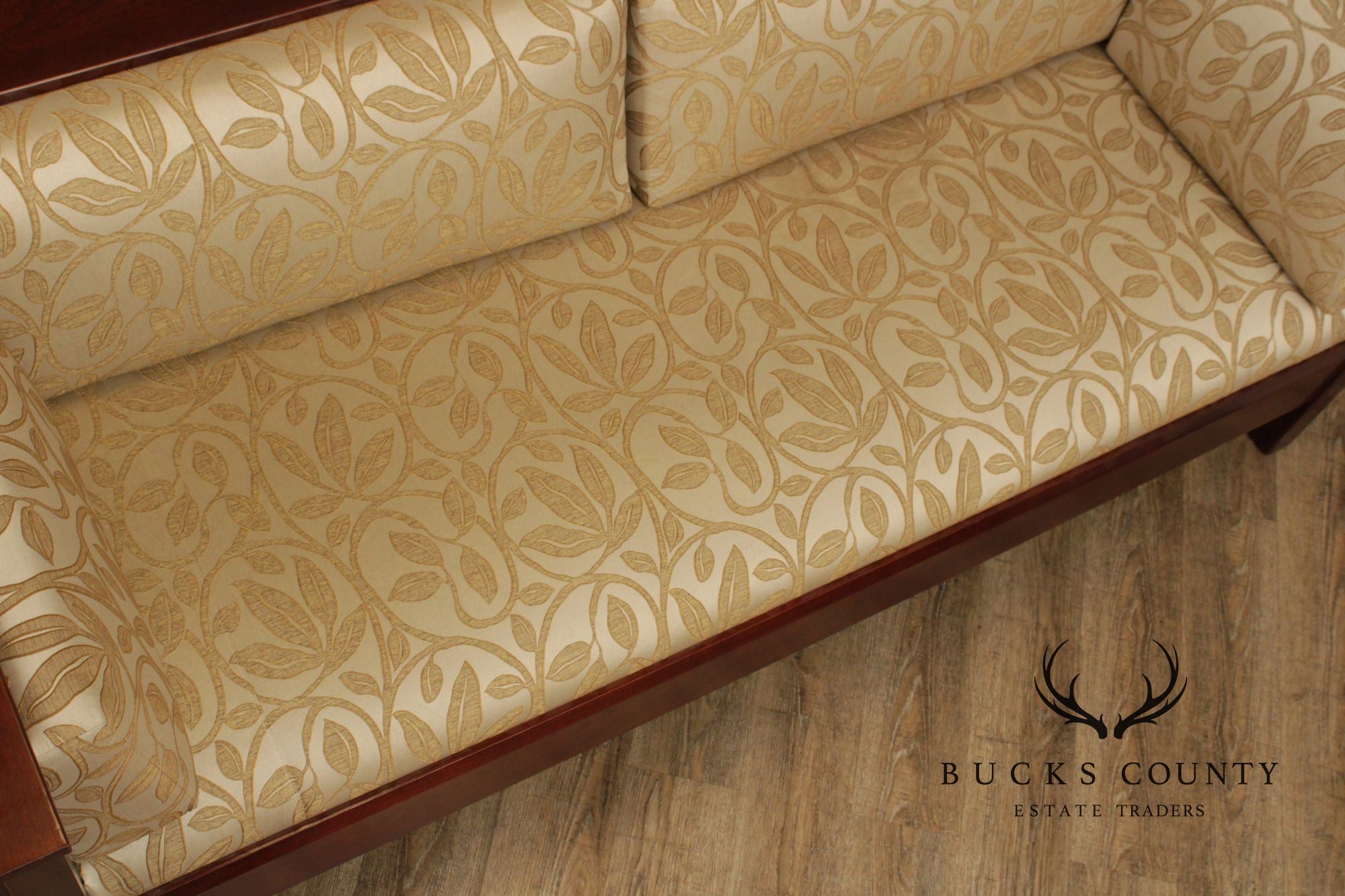 Stickley Mission Collection Cherry Prairie Settle