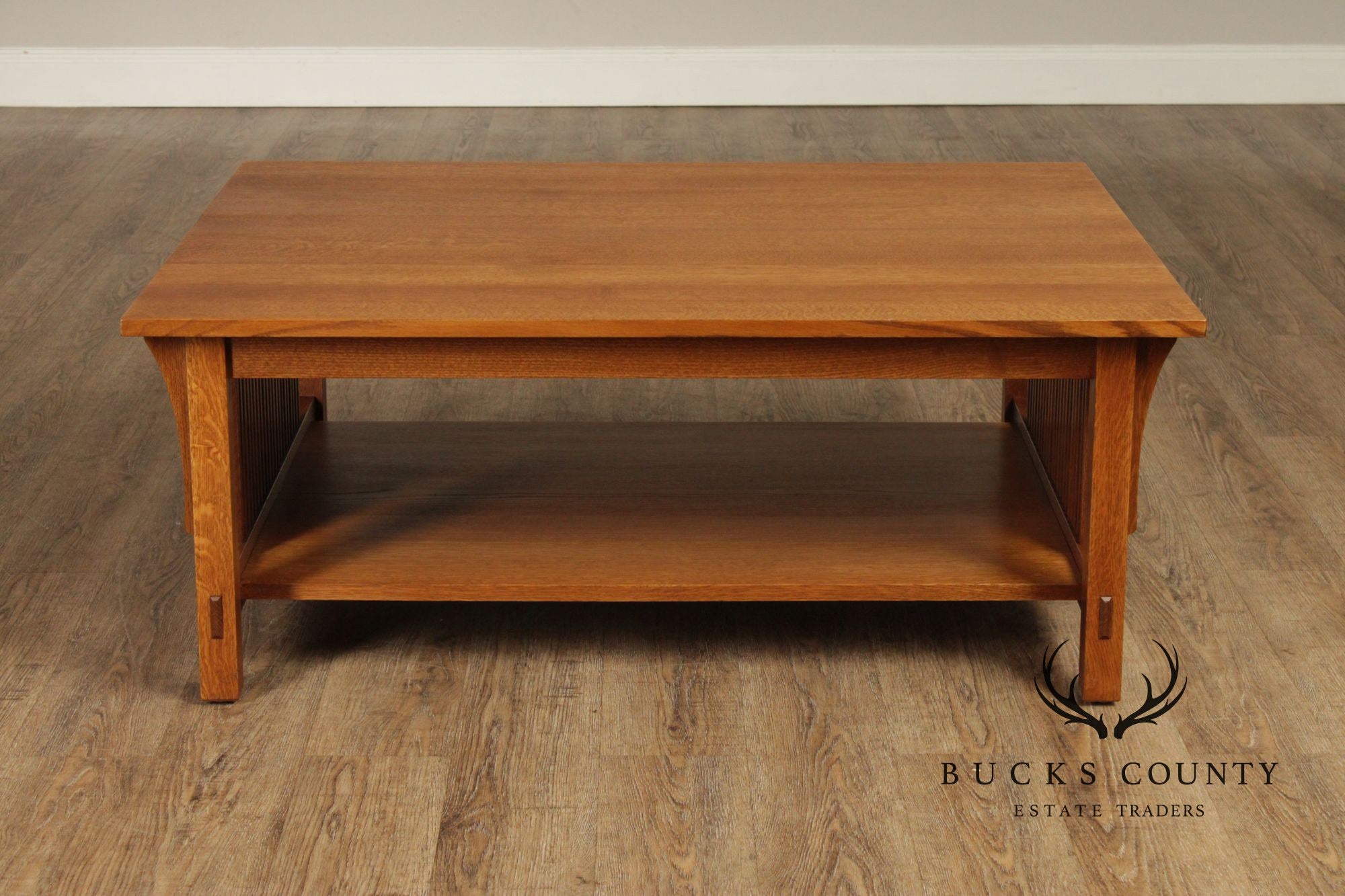 Stickley Mission Collection Oak Cocktail Table