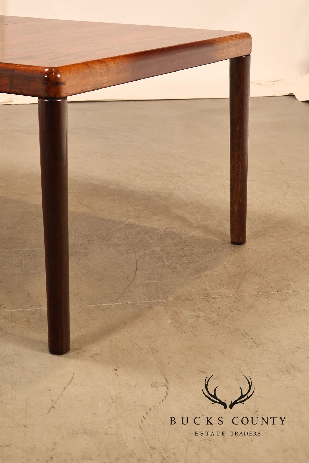 Dyrlund Danish Modern Rosewood Extension Dining Table